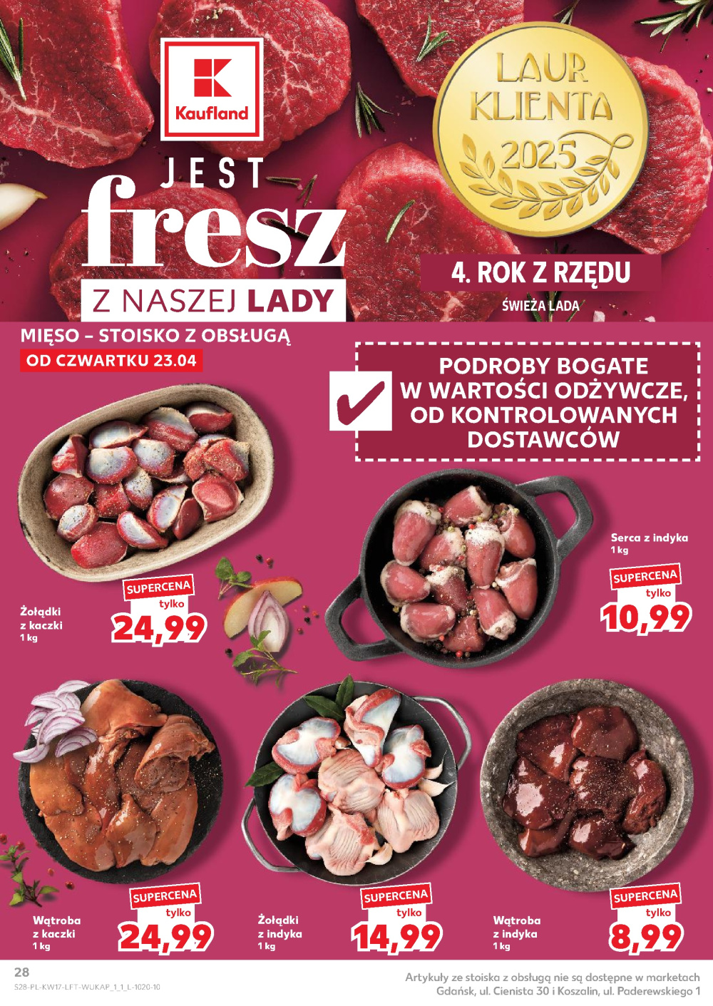 Leták Kaufland gazetka Łódź Bałuty, Polsko - strana 28