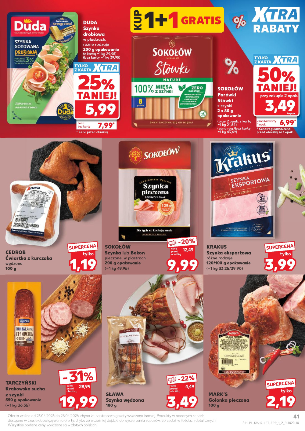 Leták Kaufland gazetka Łódź Bałuty, Polsko - strana 41