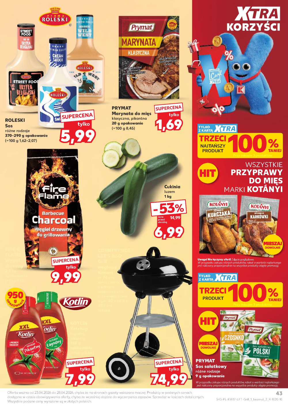 Leták Kaufland gazetka Łódź Bałuty, Polsko - strana 43