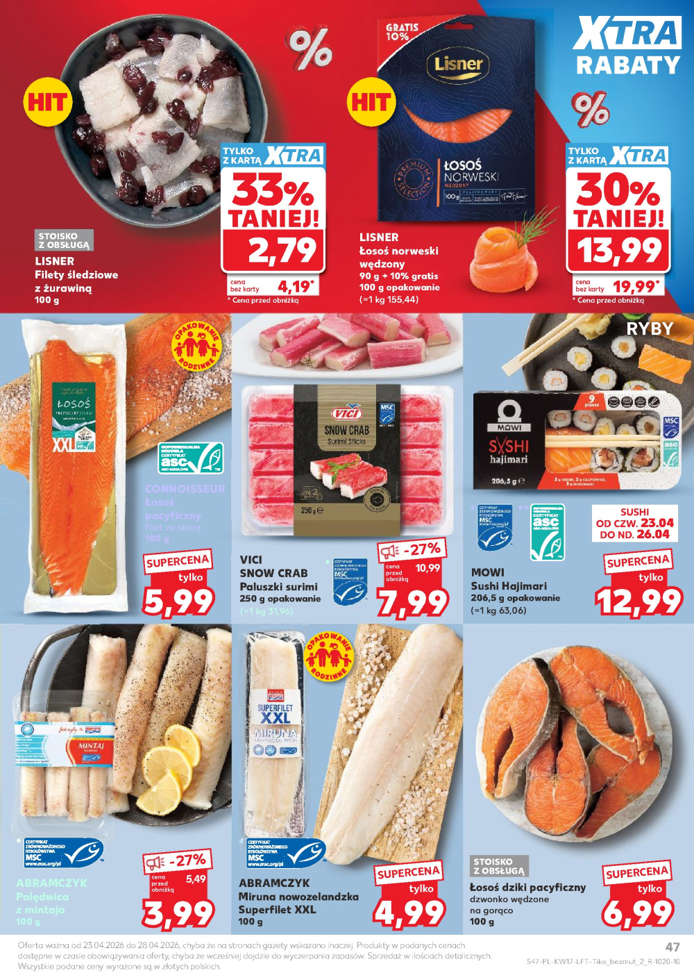 Leták Kaufland gazetka Łódź Bałuty, Polsko - strana 47