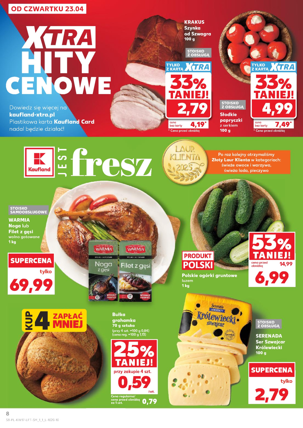Leták Kaufland gazetka Łódź Bałuty, Polsko - strana 8