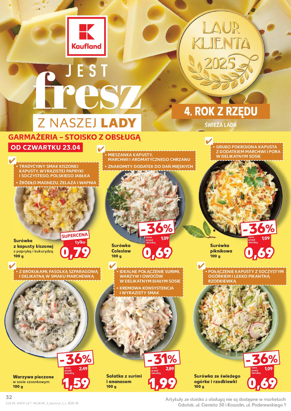 Leták Kaufland gazetka Mysłowice, Polsko - strana 32