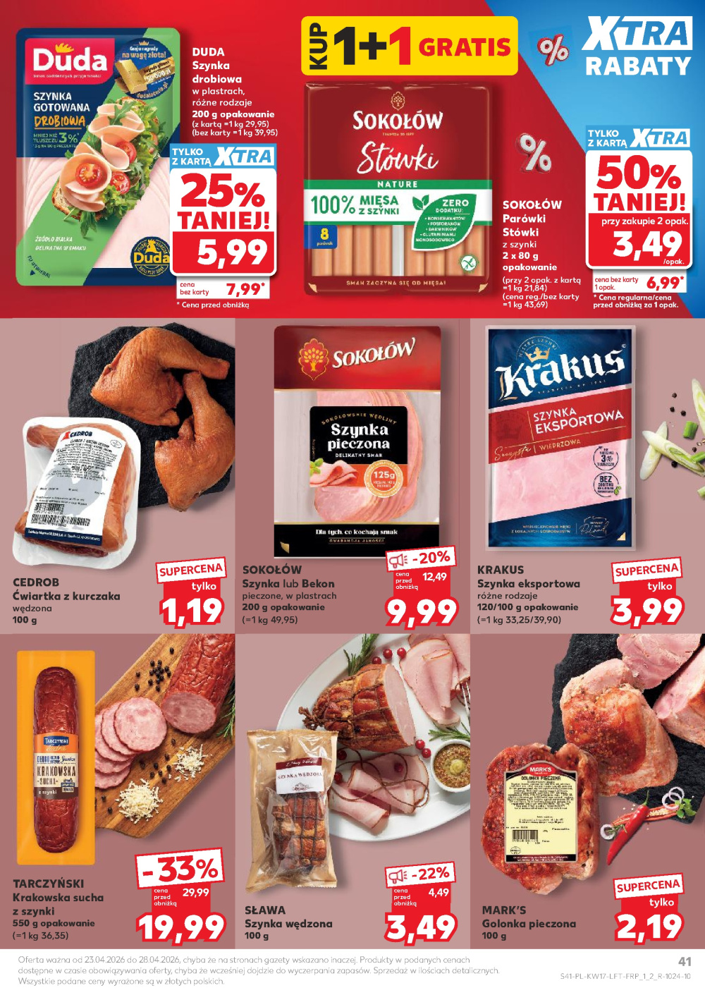 Leták Kaufland gazetka Mysłowice, Polsko - strana 41
