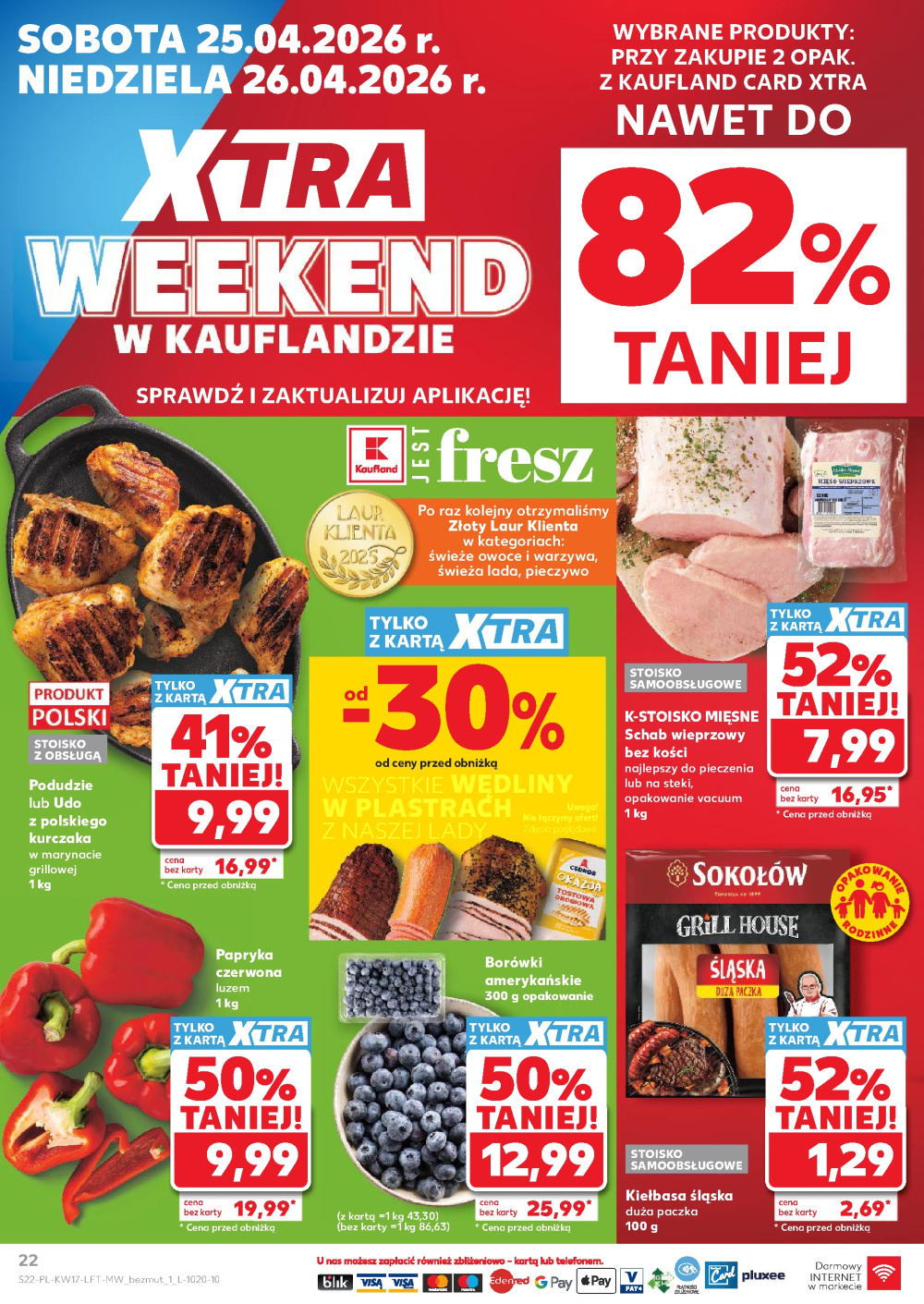 Leták Kaufland gazetka Myszków, Polsko - strana 22