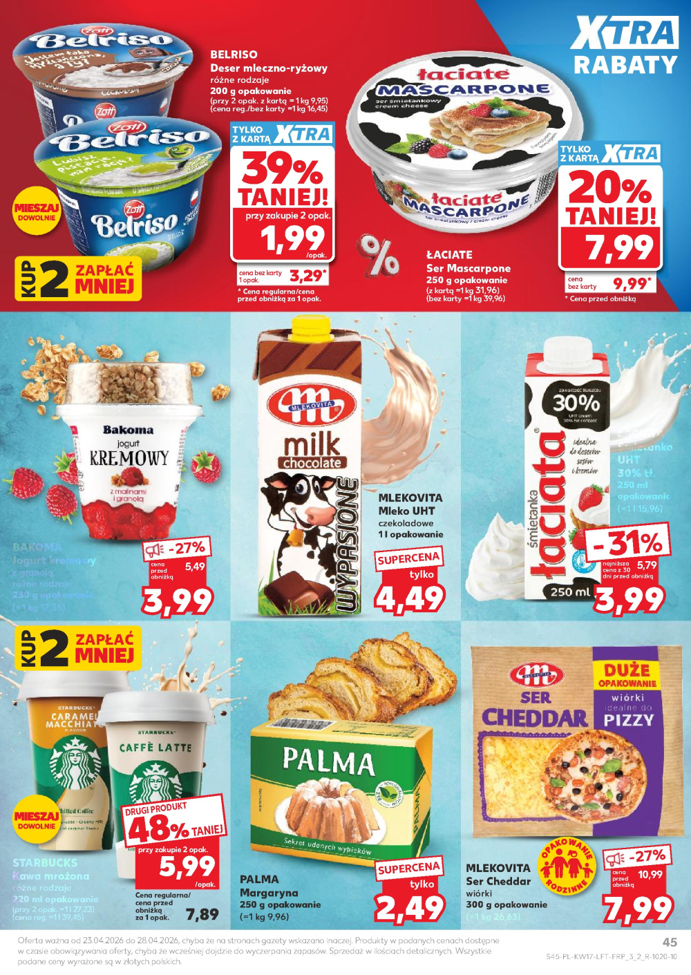 Leták Kaufland gazetka Myszków, Polsko - strana 45