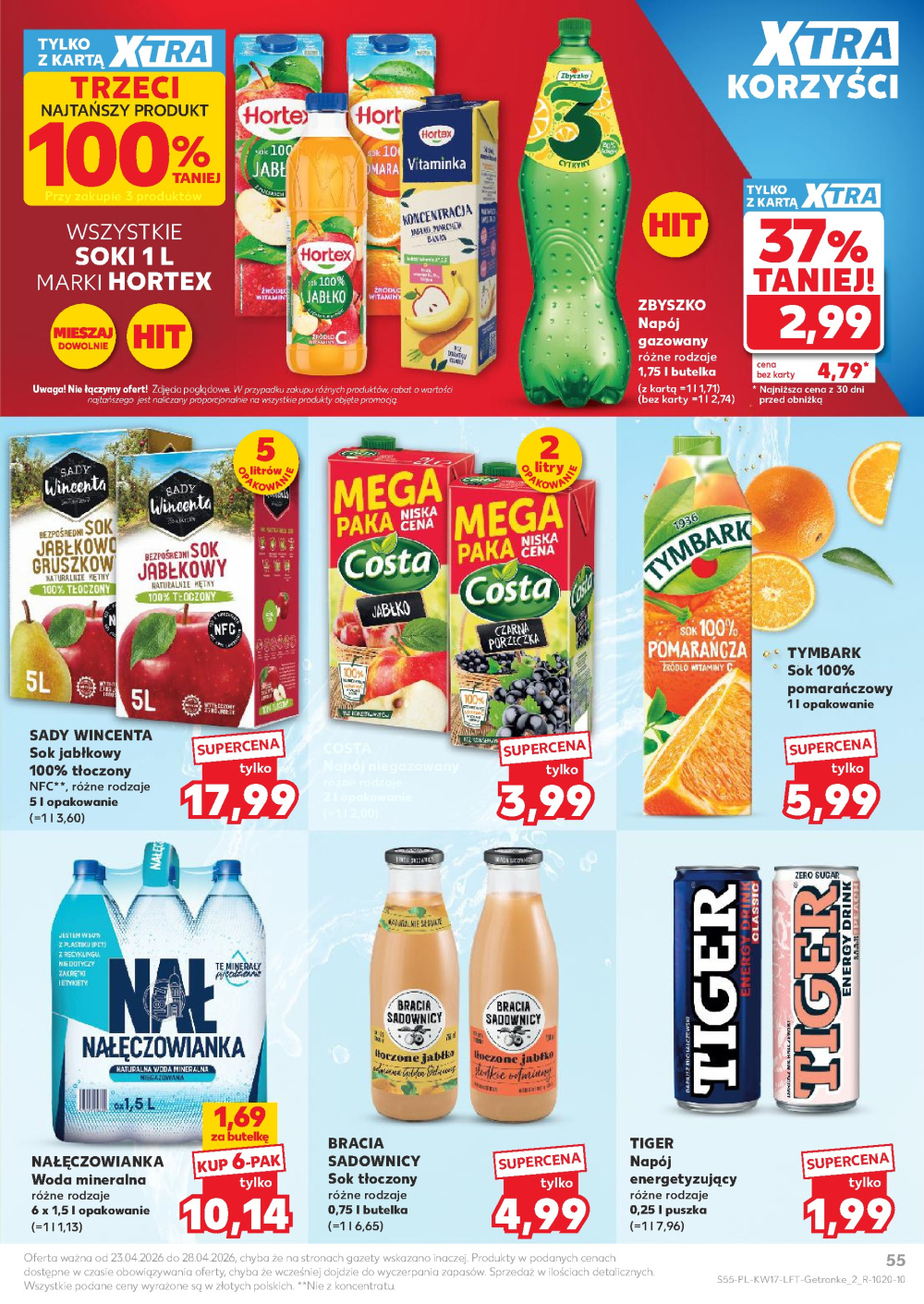 Leták Kaufland gazetka Myszków, Polsko - strana 55