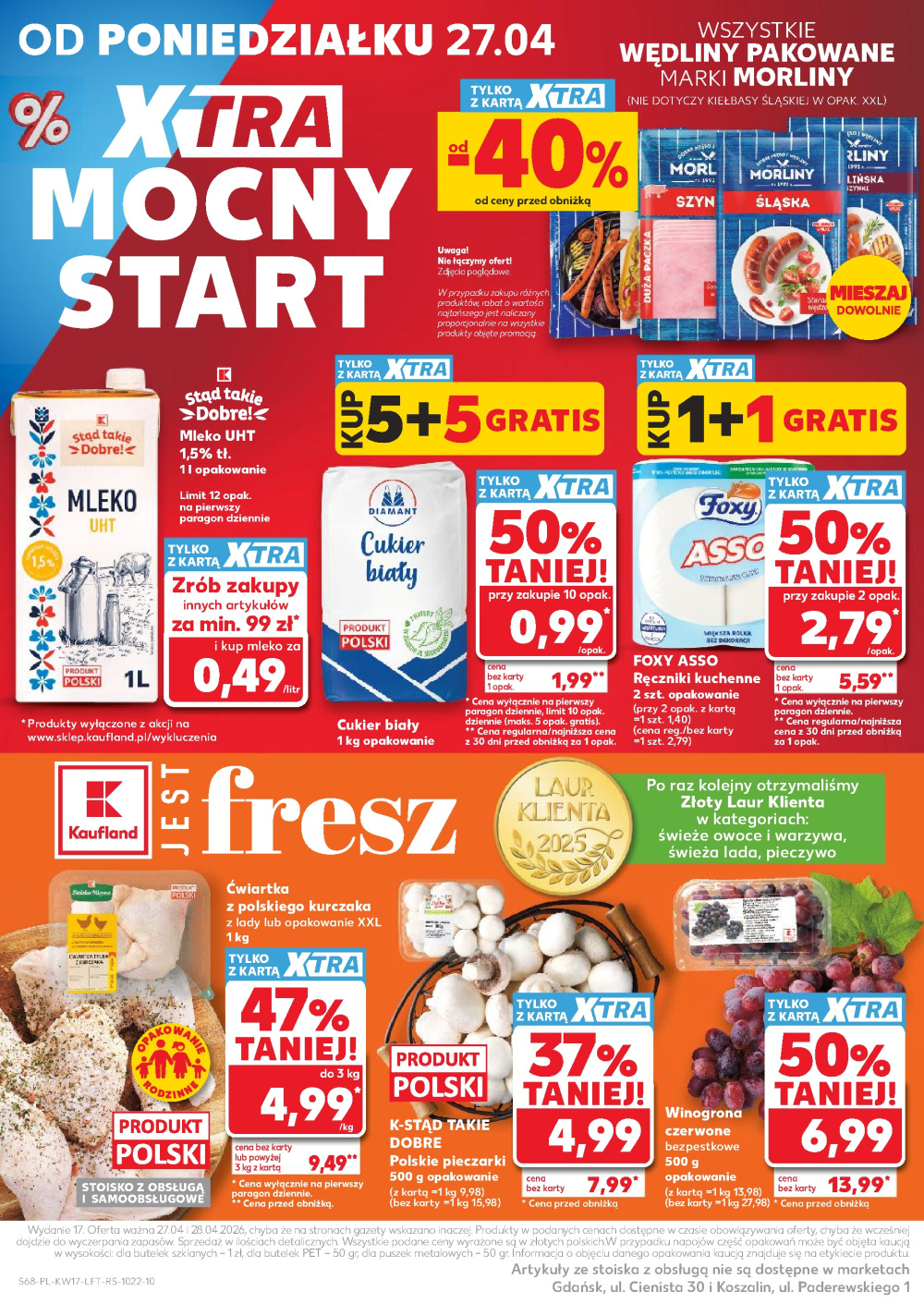 Leták Kaufland gazetka Myszków, Polsko - strana 68