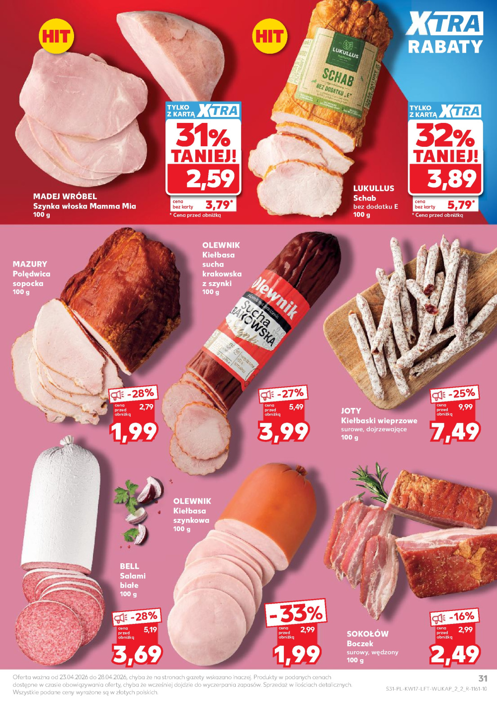 Leták Kaufland gazetka Turek, Polsko - strana 31