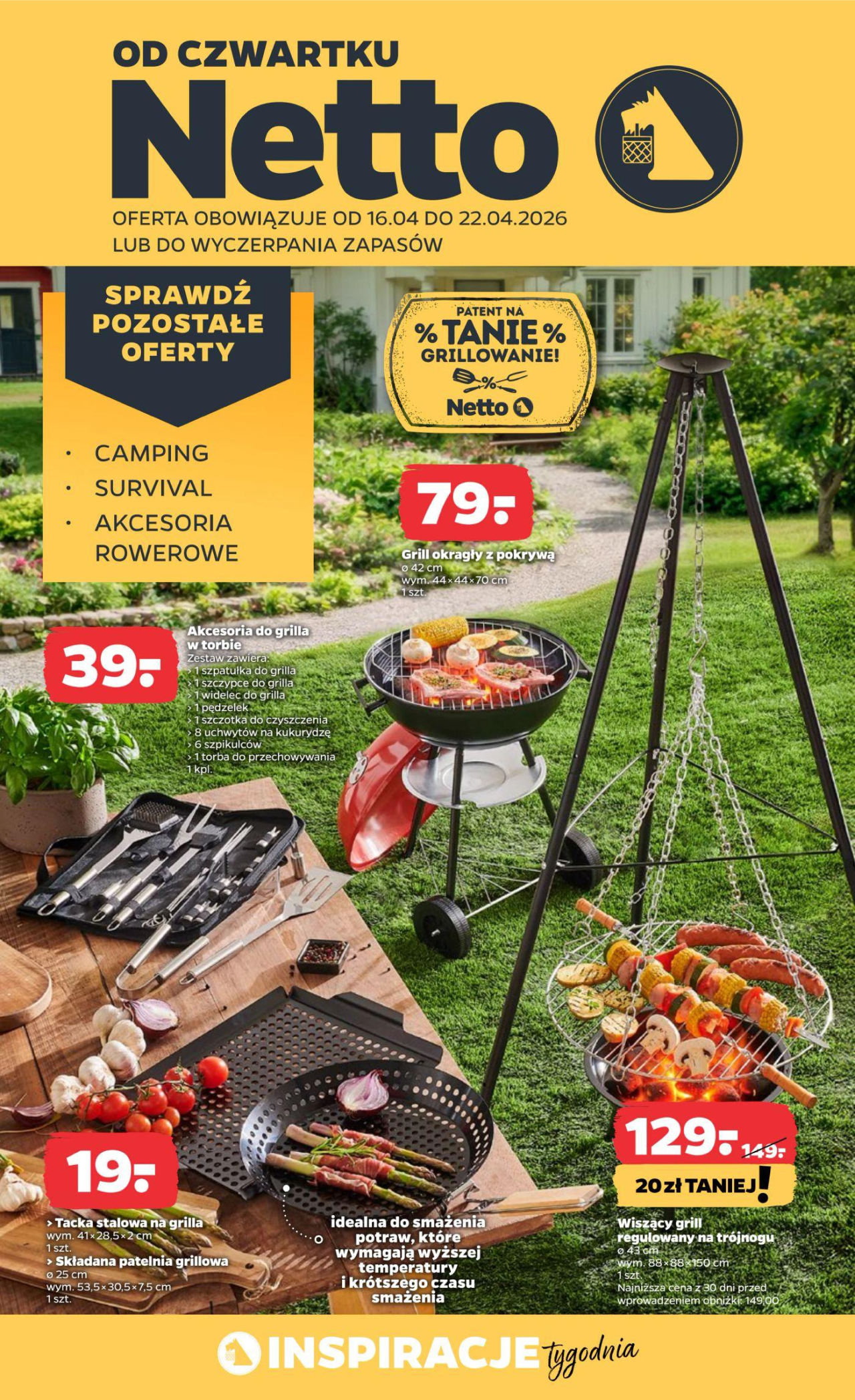 Netto gazetka - Non food od 16. 04. 2026