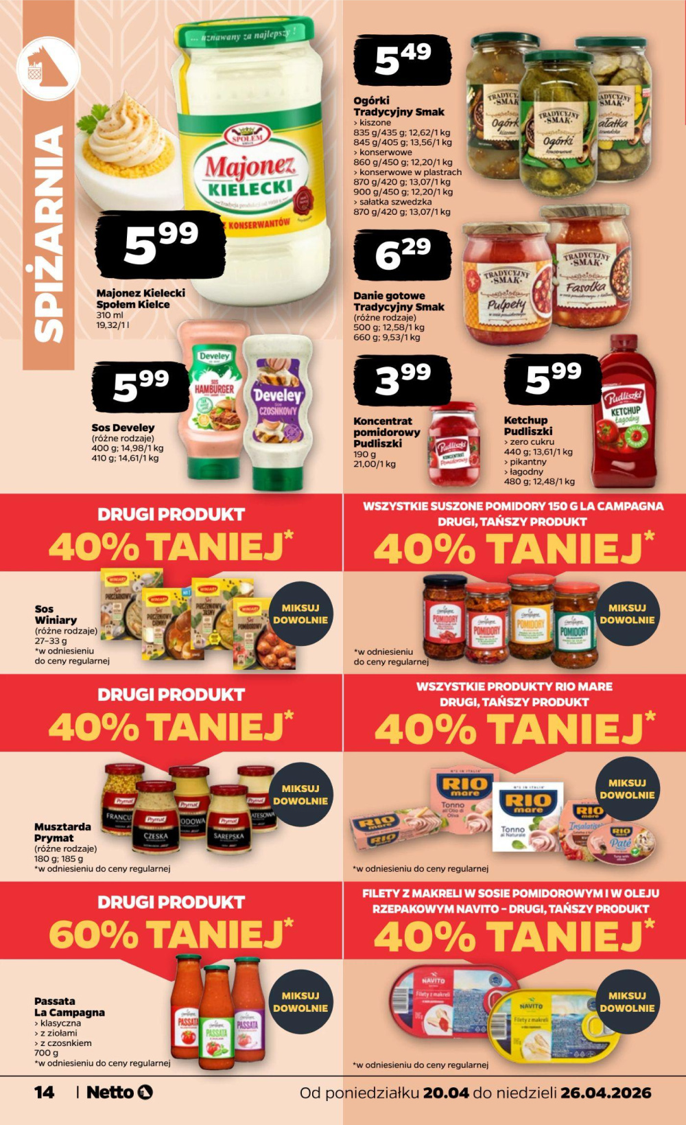 Leták Netto gazetka, Polsko - strana 14