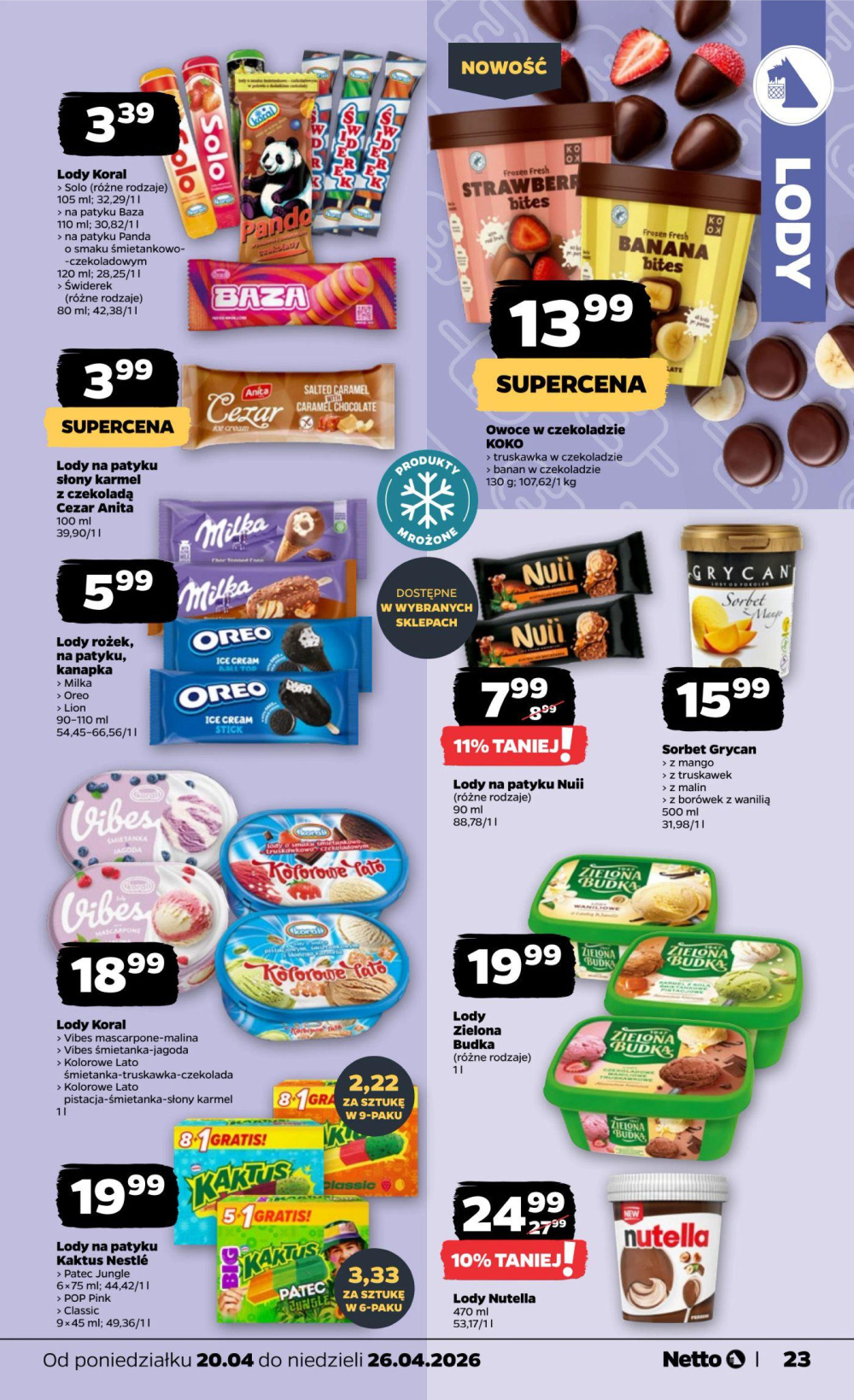 Leták Netto gazetka, Polsko - strana 23