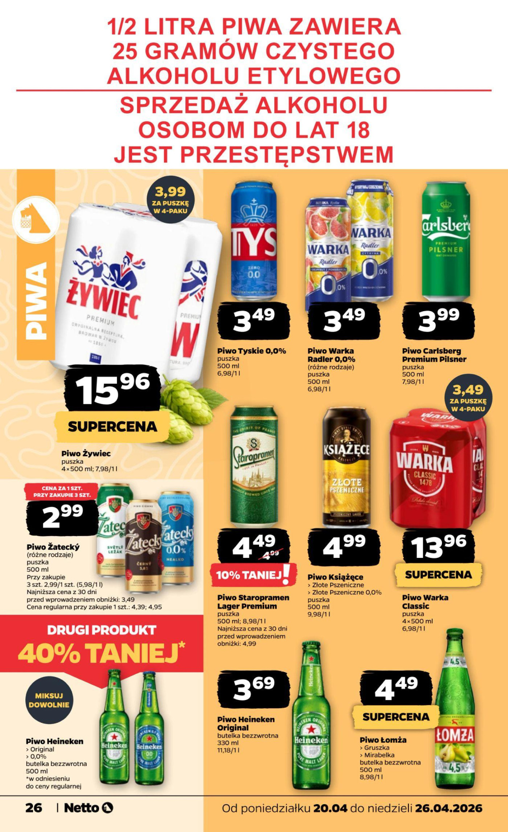 Leták Netto gazetka, Polsko - strana 26