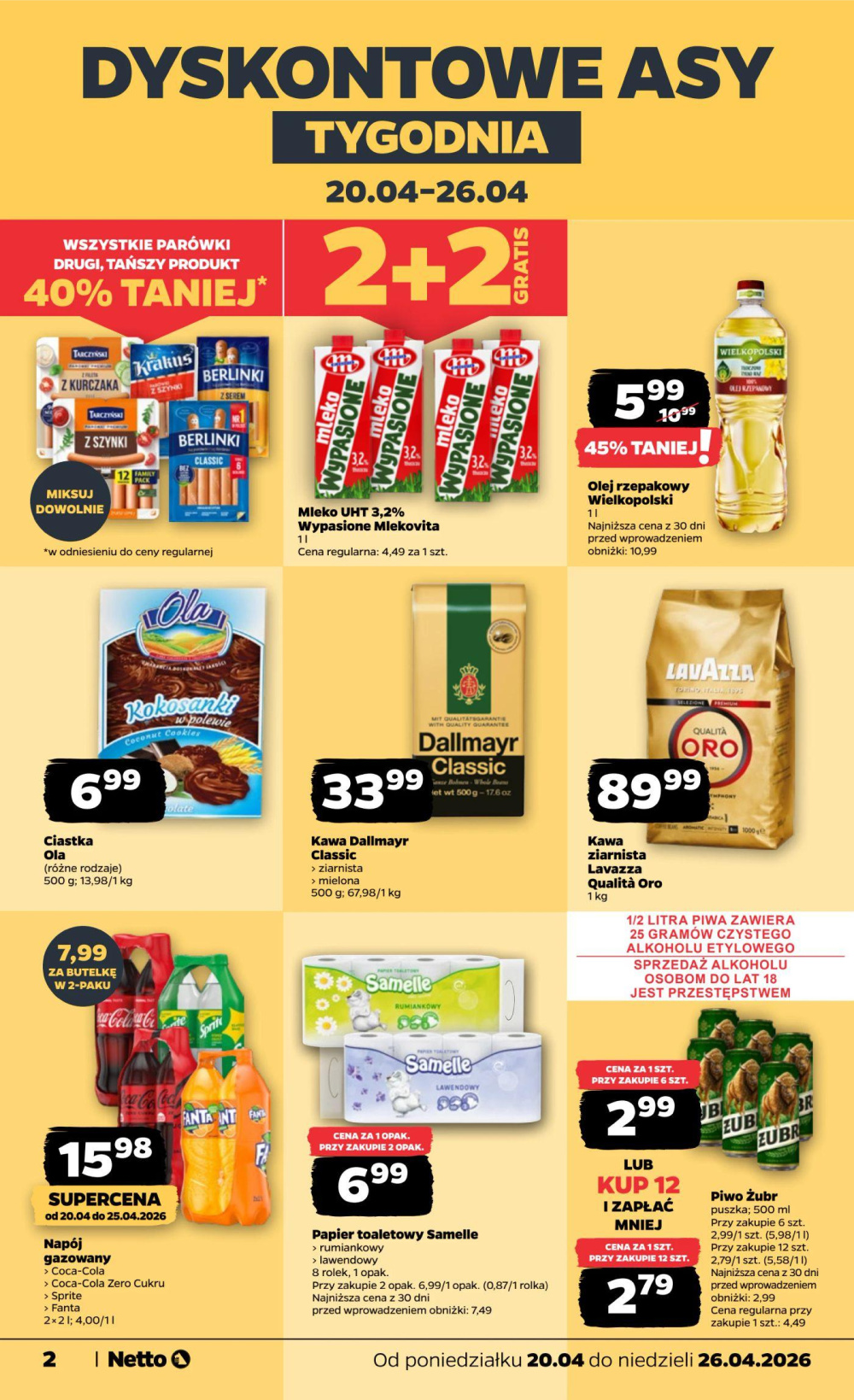 Leták Netto gazetka, Polsko - strana 2