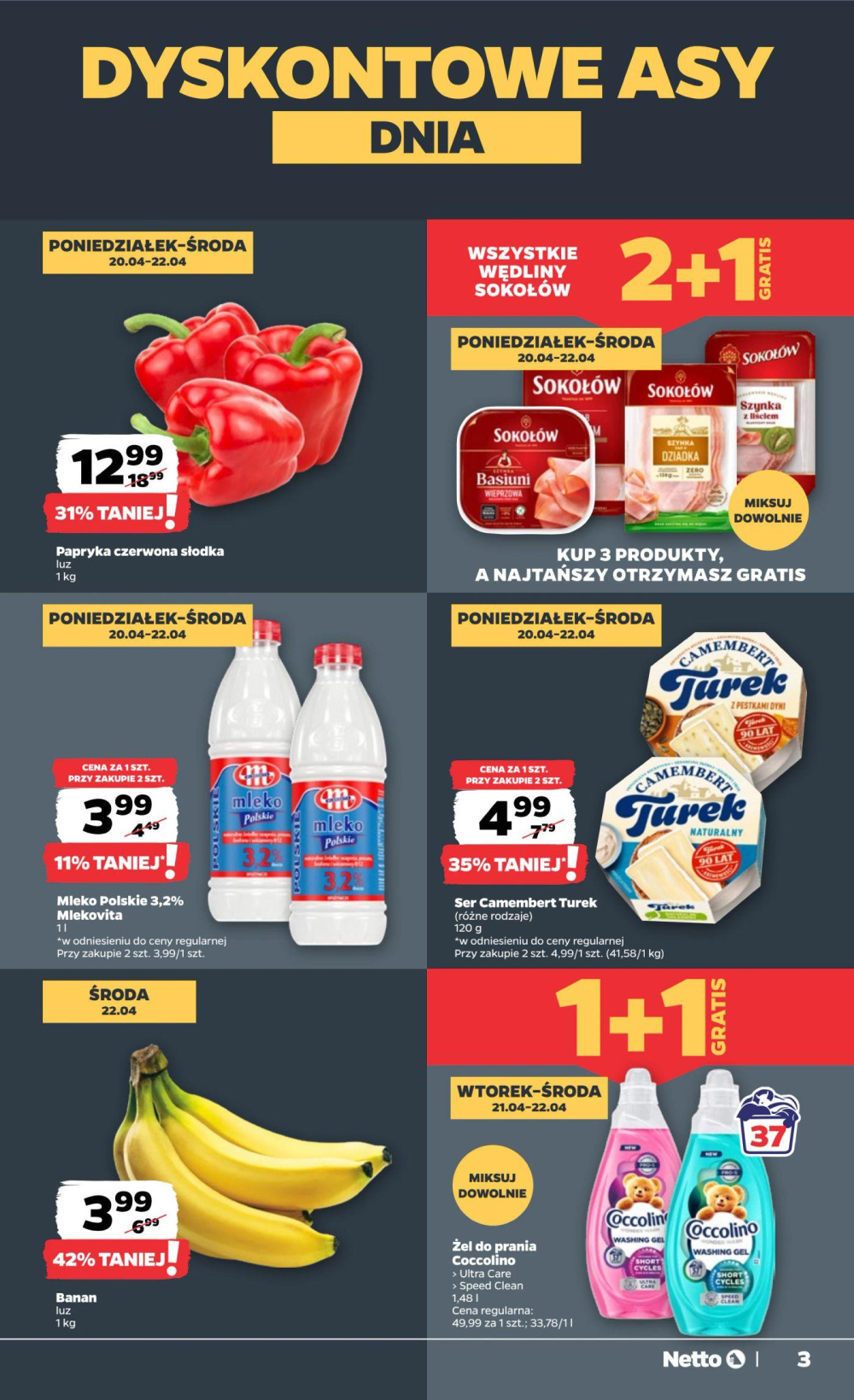 Leták Netto gazetka, Polsko - strana 3