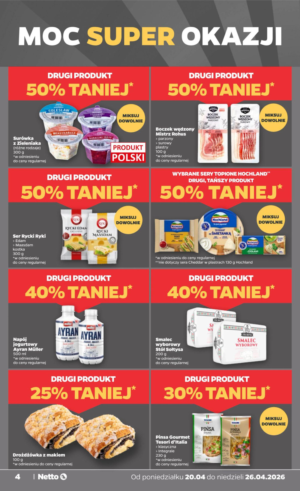 Leták Netto gazetka, Polsko - strana 4