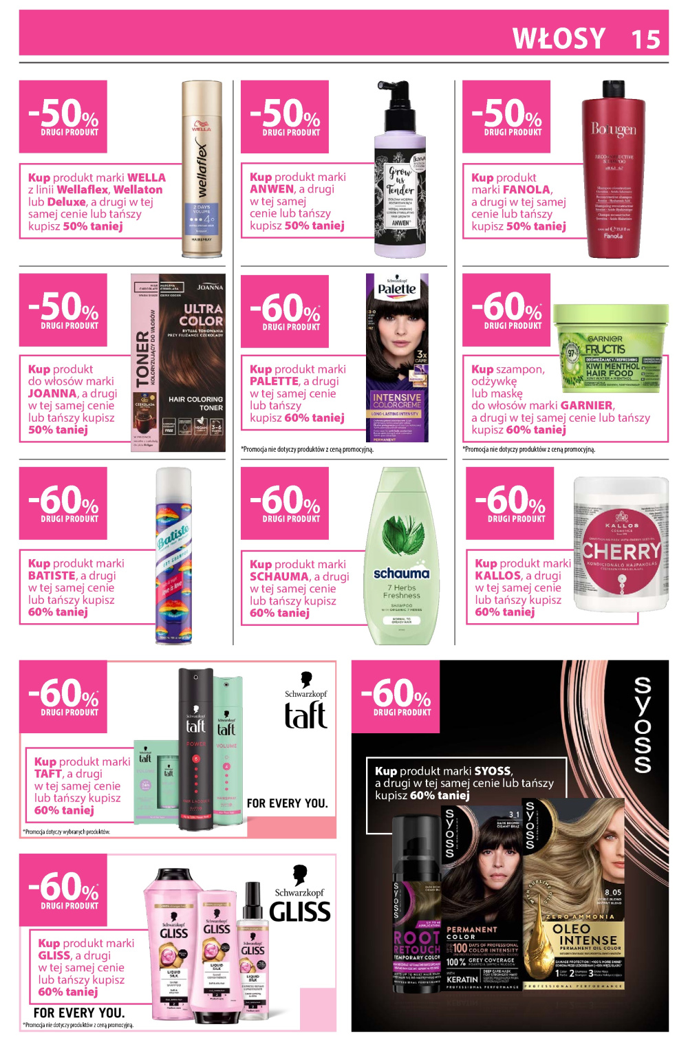 Leták Hebe - drogerie gazetka, Polsko - strana 15