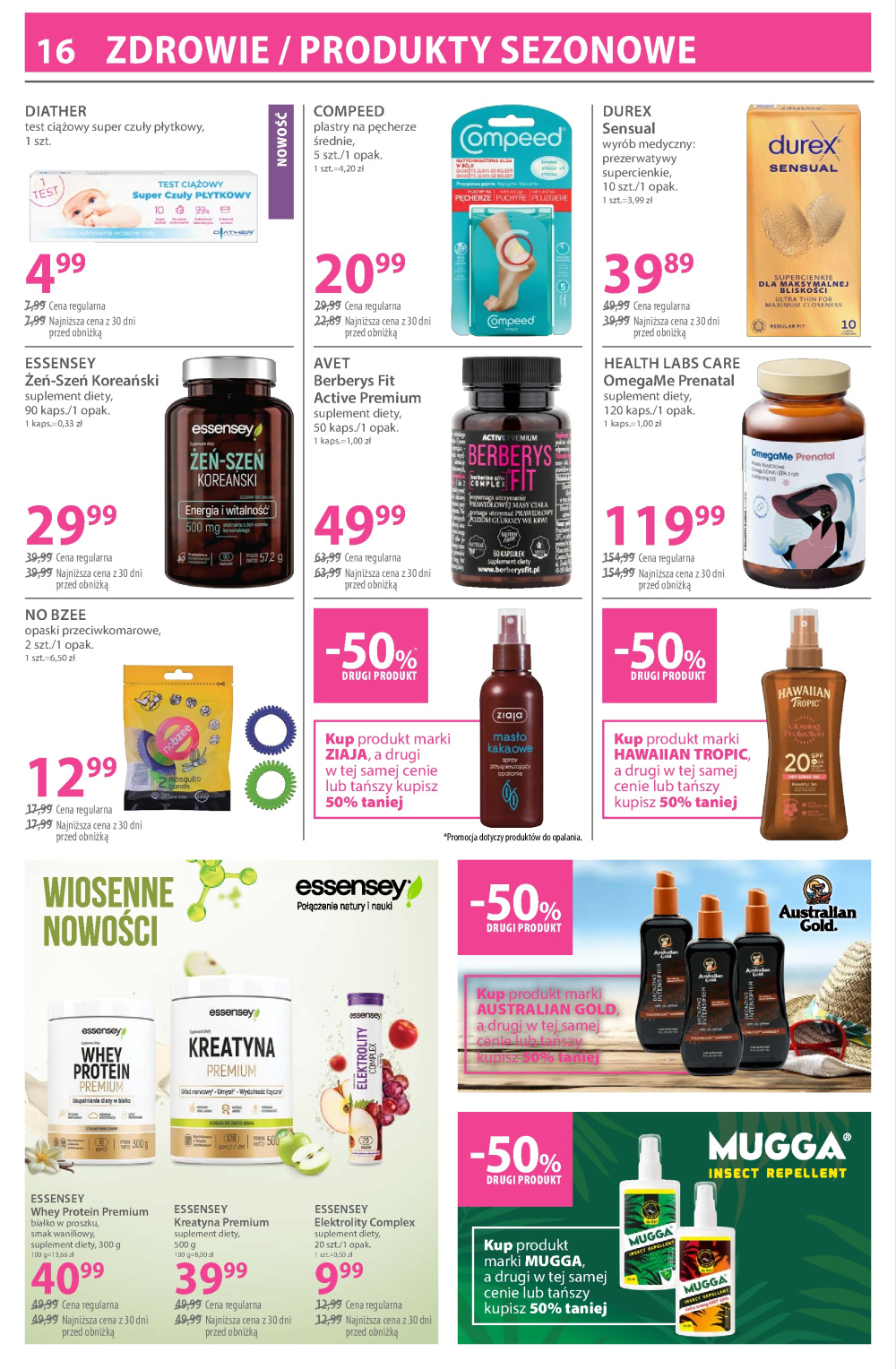 Leták Hebe - drogerie gazetka, Polsko - strana 16