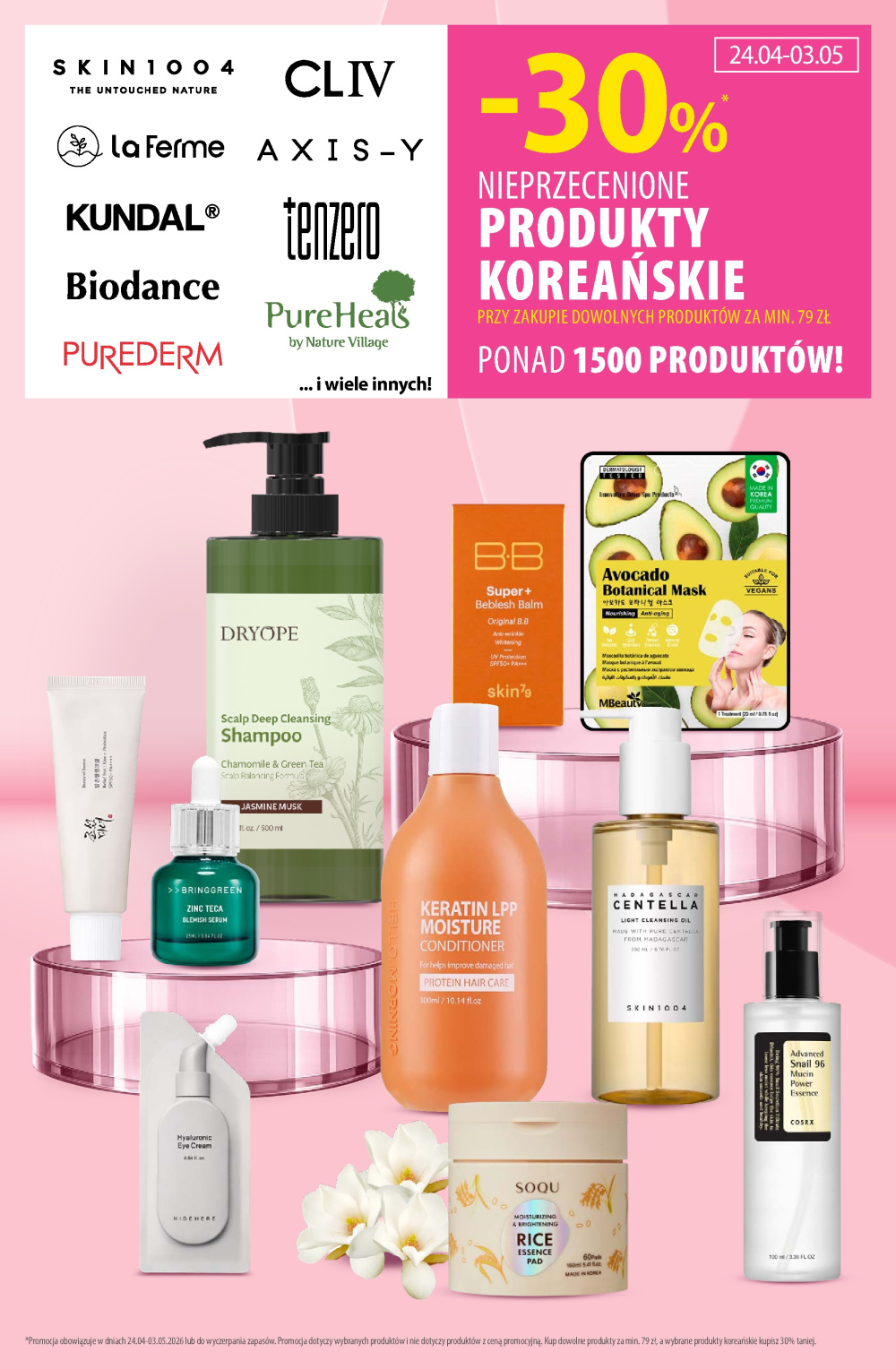 Leták Hebe - drogerie gazetka, Polsko - strana 3