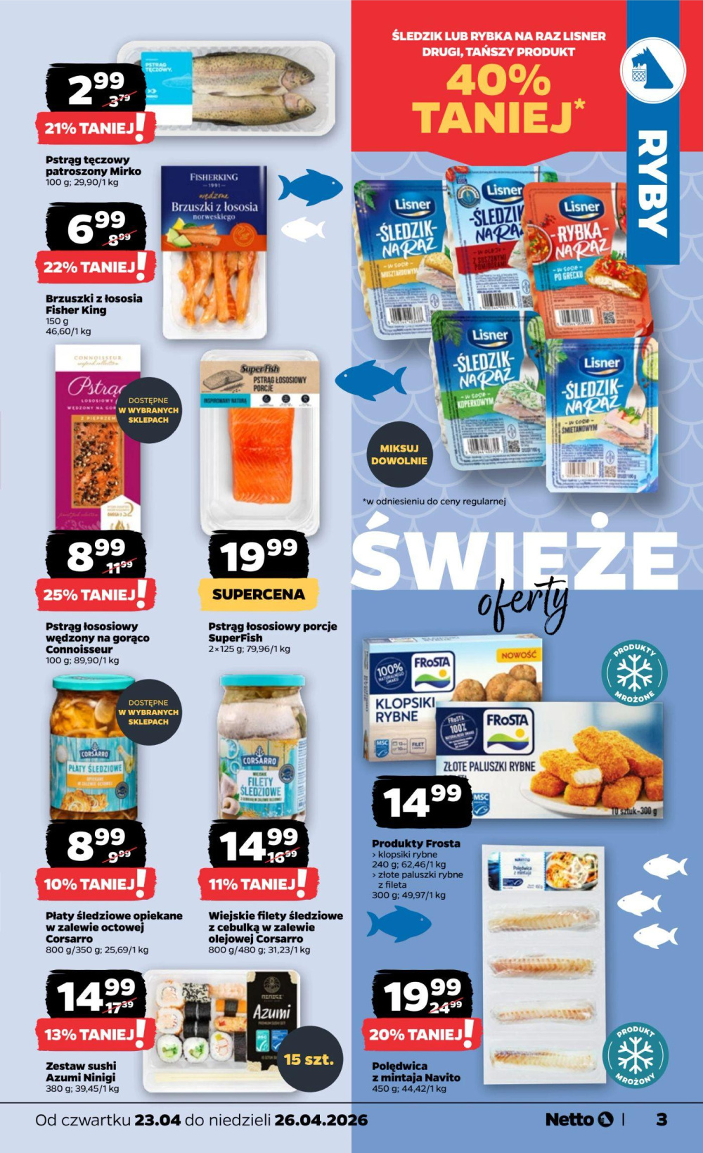Leták Netto gazetka, Polsko - strana 3