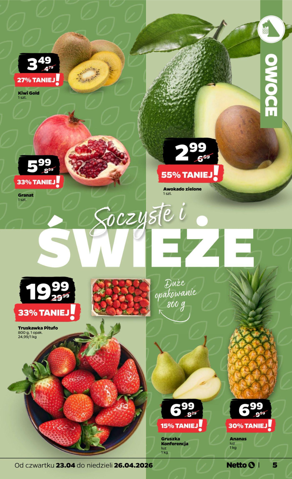 Leták Netto gazetka, Polsko - strana 5