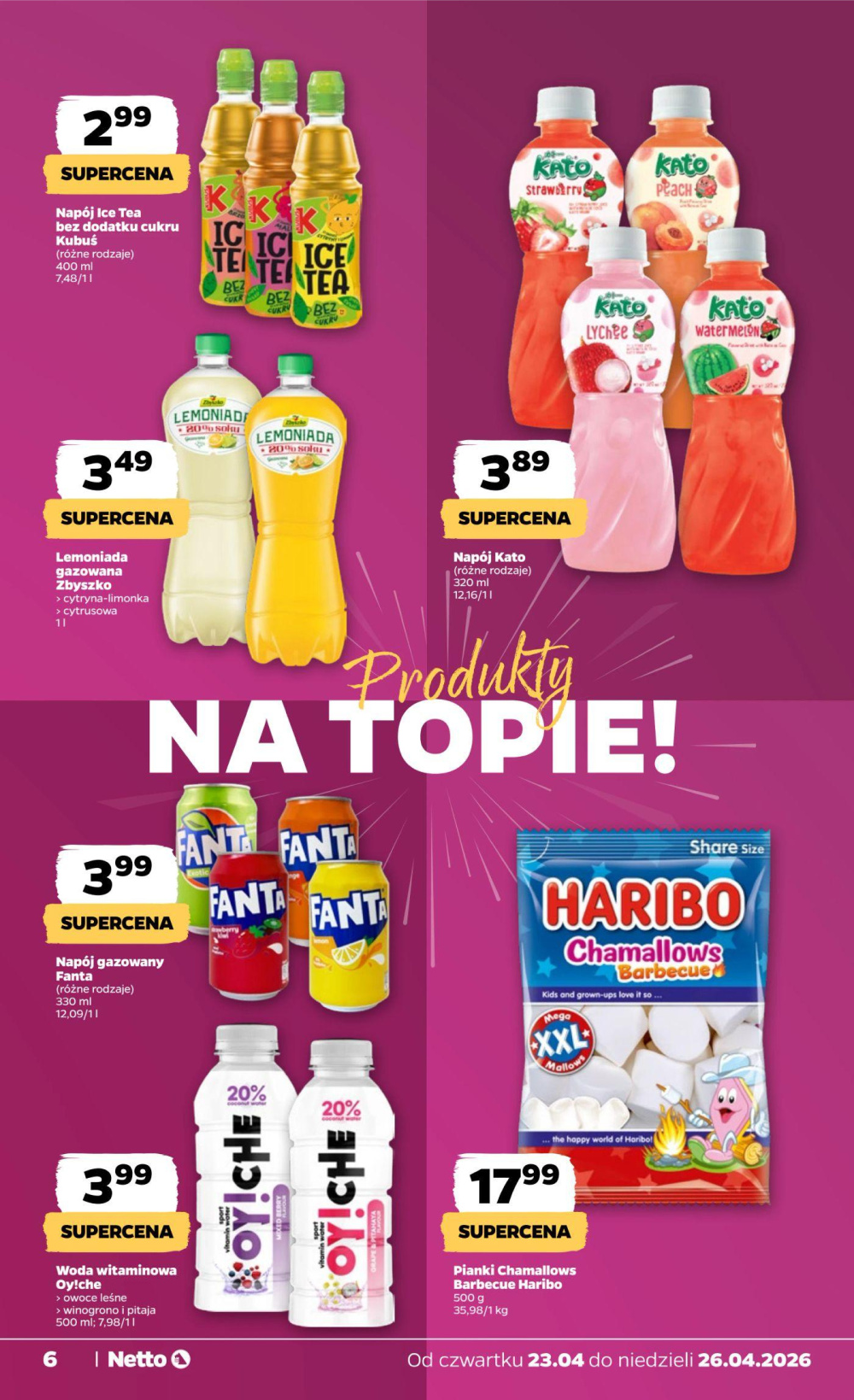Leták Netto gazetka, Polsko - strana 6
