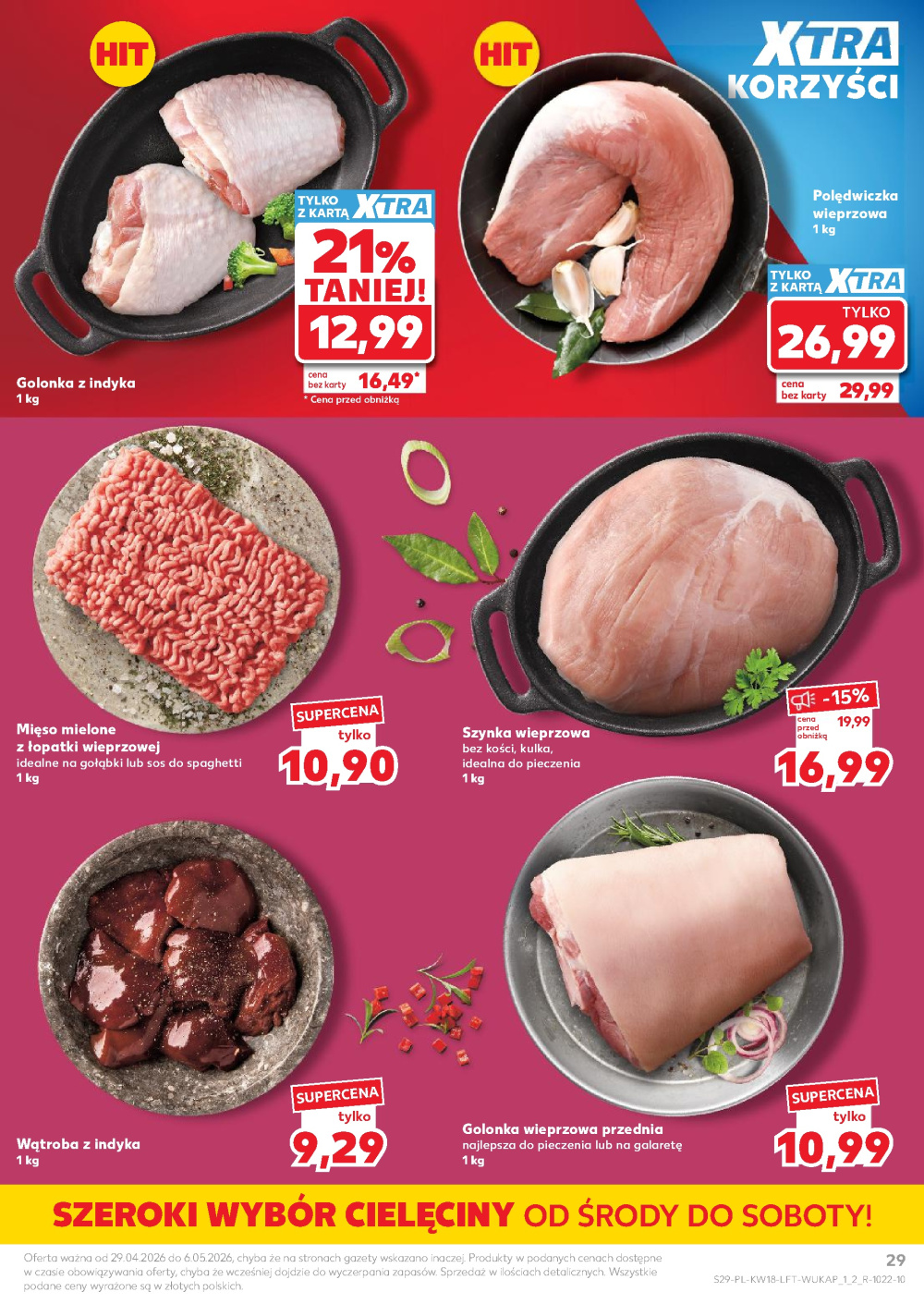 Leták Kaufland gazetka Cieszyn, Polsko - strana 29