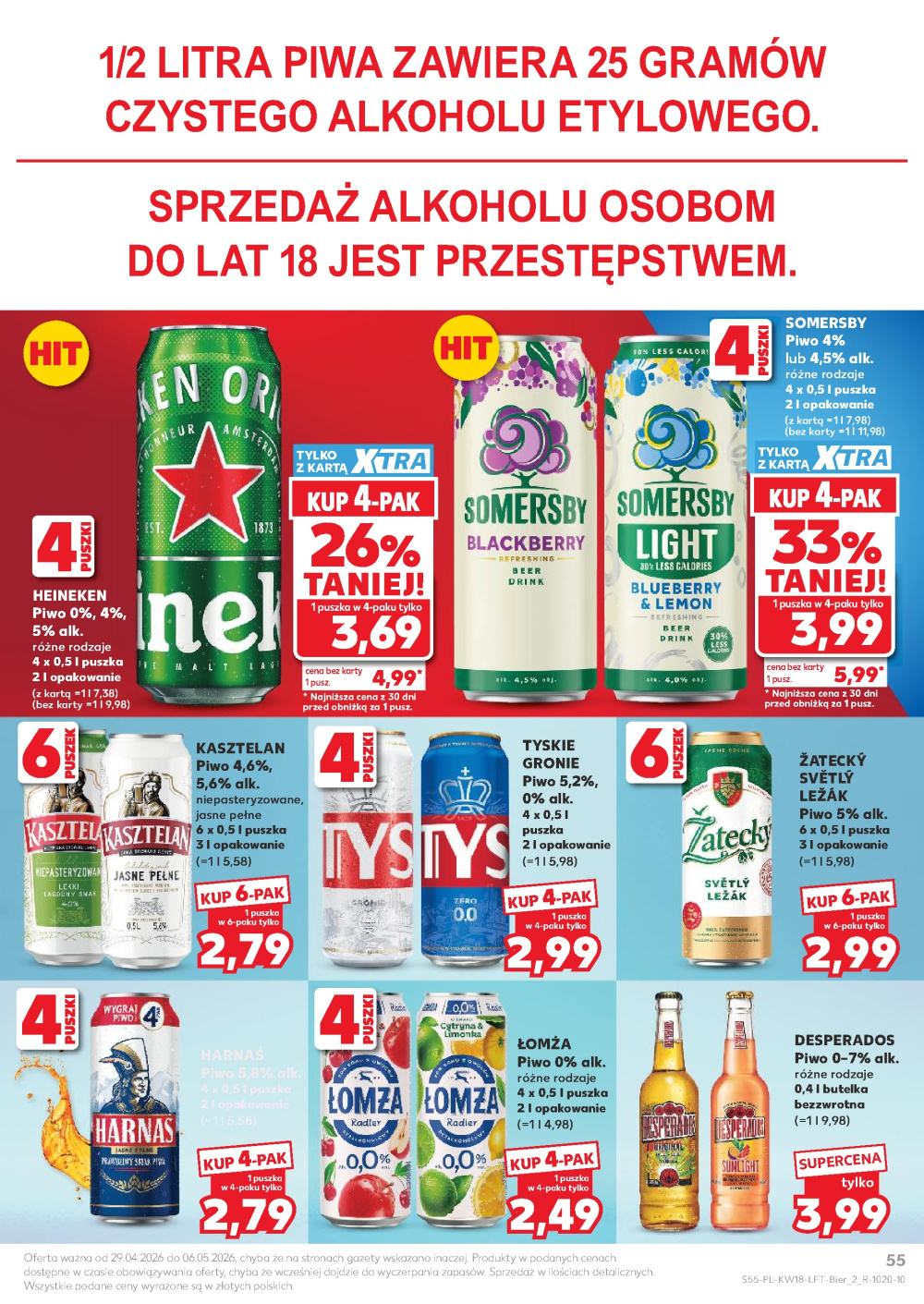 Leták Kaufland gazetka Cieszyn, Polsko - strana 55