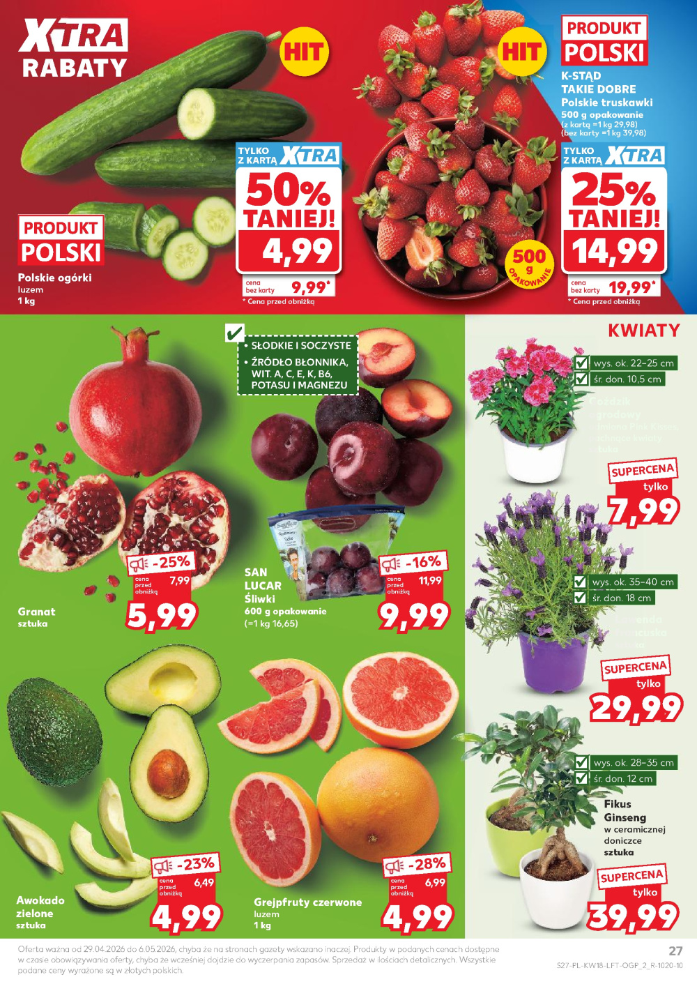 Leták Kaufland gazetka Bydgoszcz Szwederowo, Polsko - strana 27