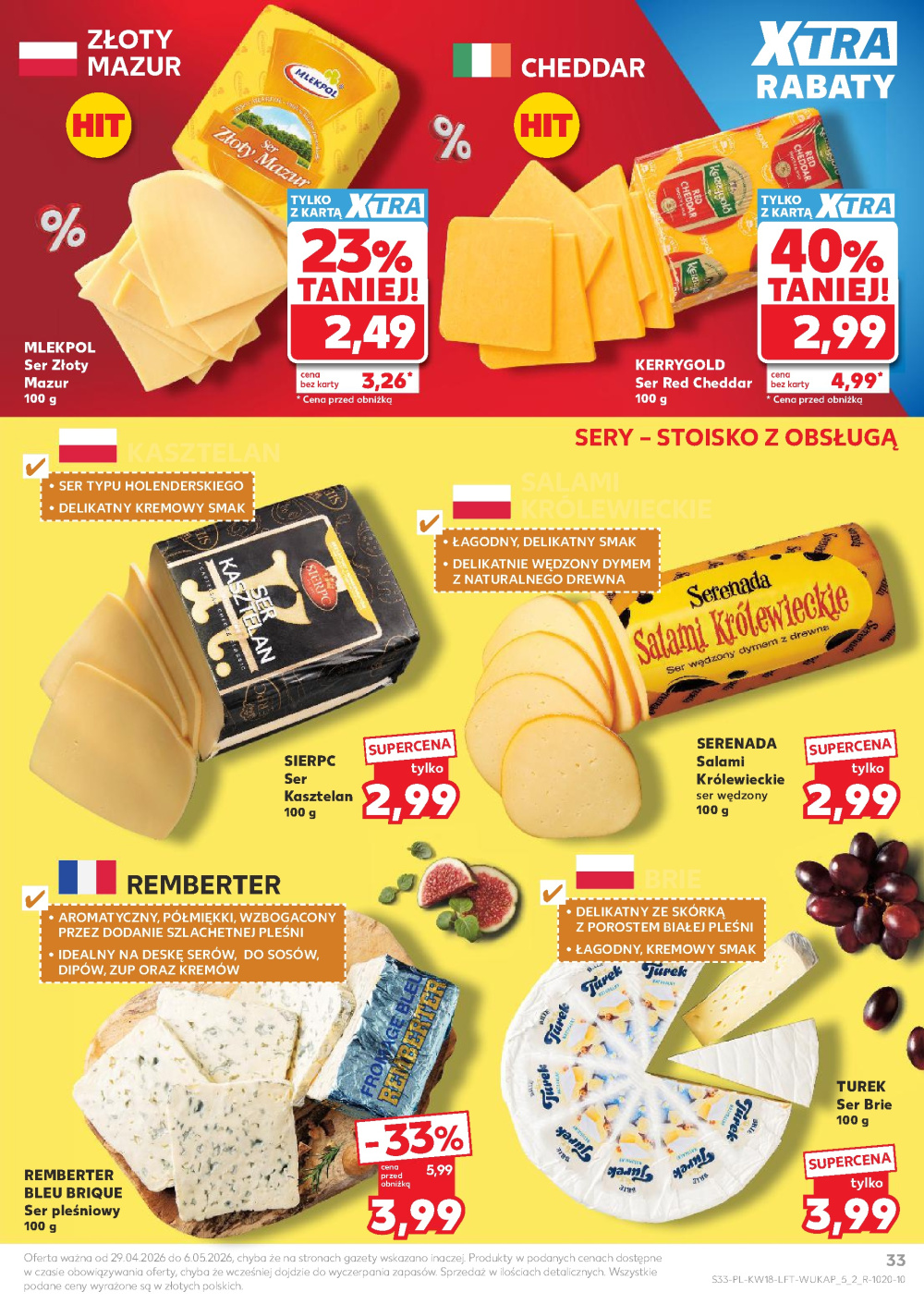 Leták Kaufland gazetka Bydgoszcz Szwederowo, Polsko - strana 33