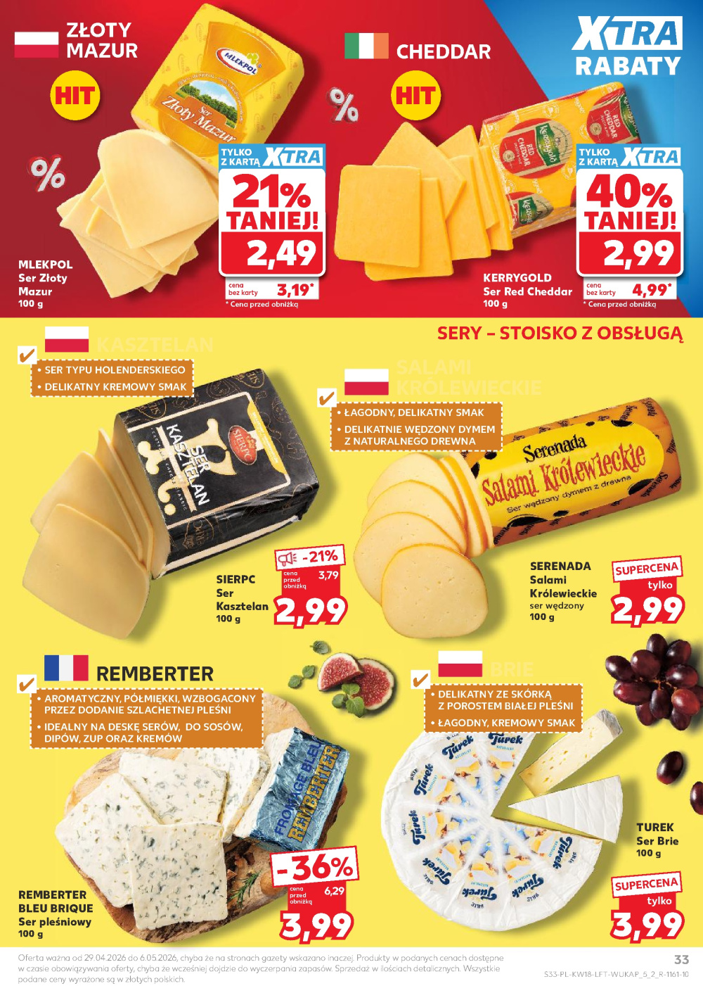 Leták Kaufland gazetka Oborniki Wlkp., Polsko - strana 33