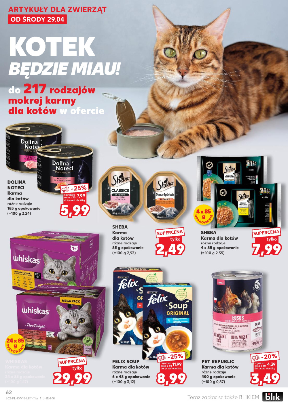Leták Kaufland gazetka Oborniki Wlkp., Polsko - strana 62