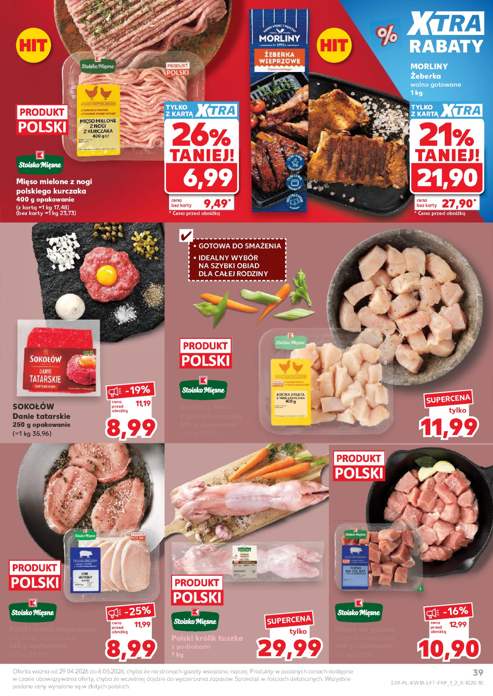 Leták Kaufland gazetka Toruń, Polsko - strana 39