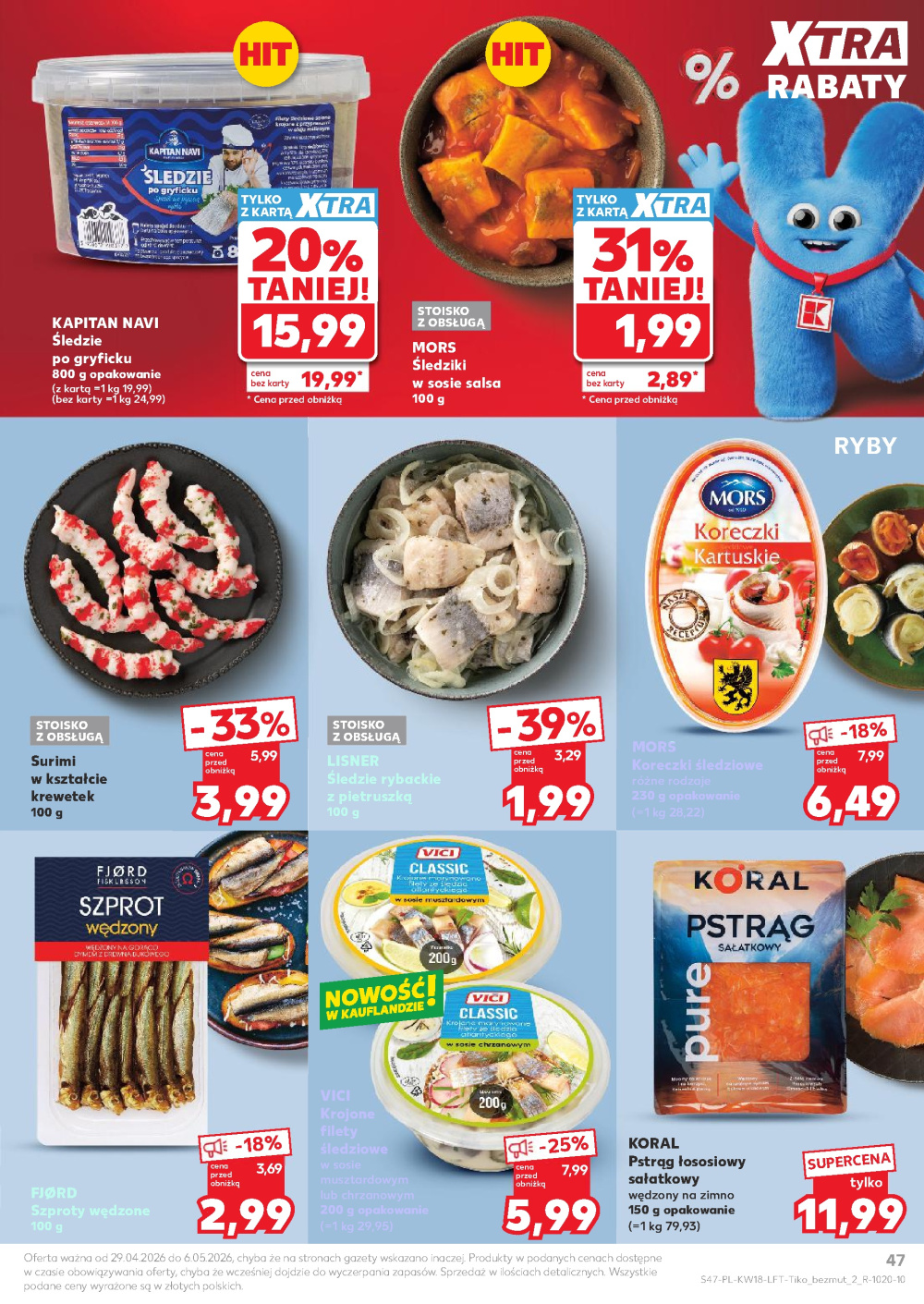 Leták Kaufland gazetka Toruń, Polsko - strana 47