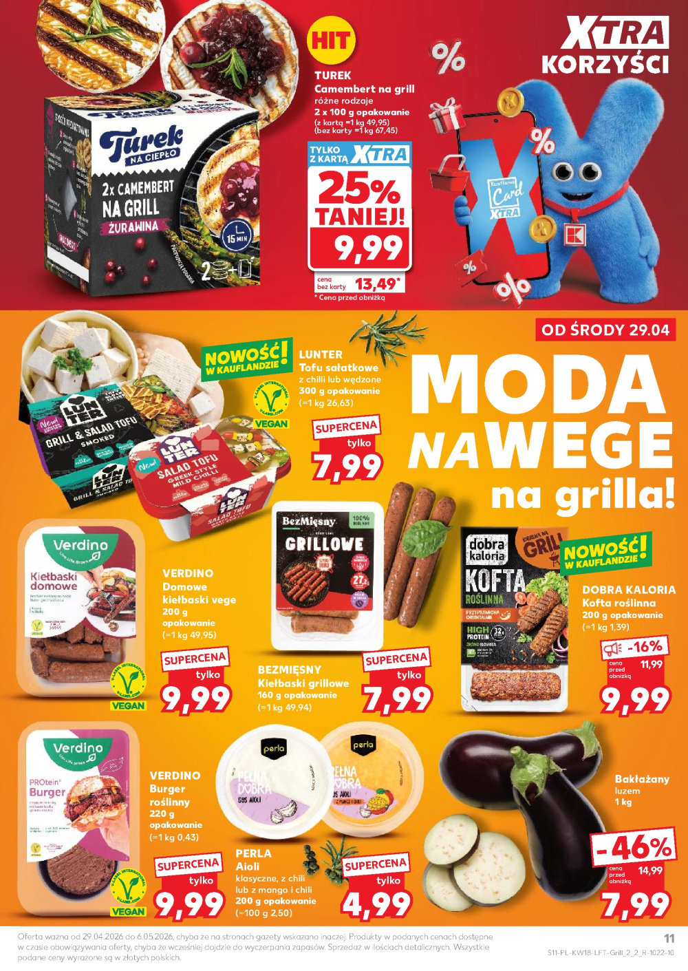 Leták Kaufland gazetka Warszawa Targówek, Polsko - strana 11