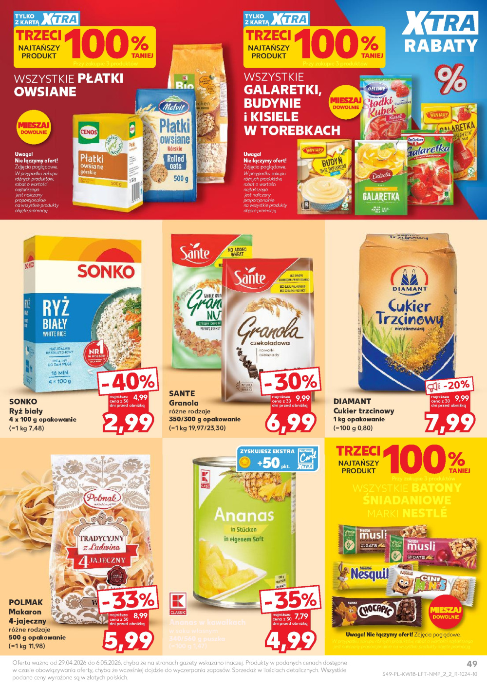 Leták Kaufland gazetka Warszawa Wawer, Polsko - strana 49