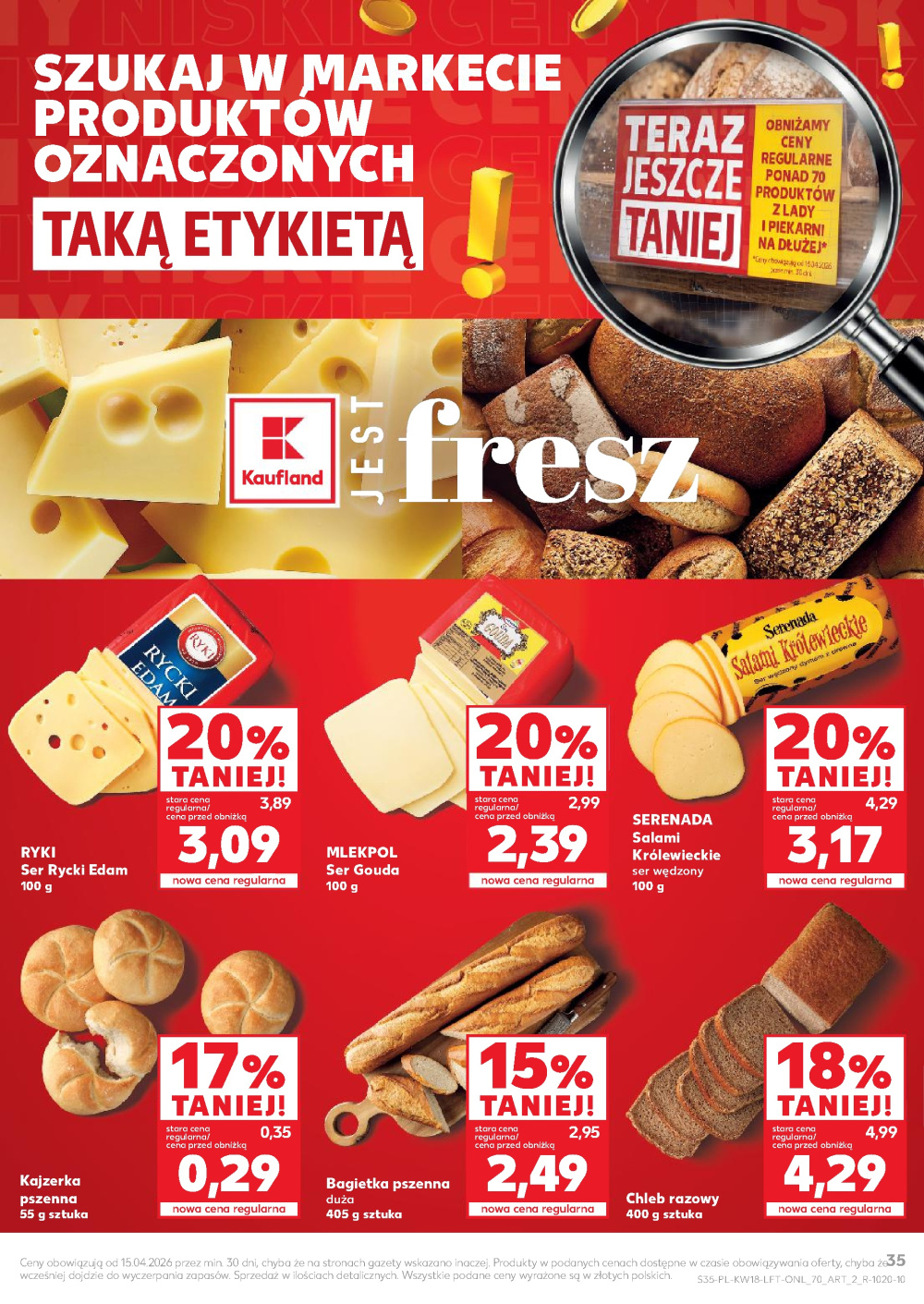 Leták Kaufland gazetka Żywiec, Polsko - strana 35