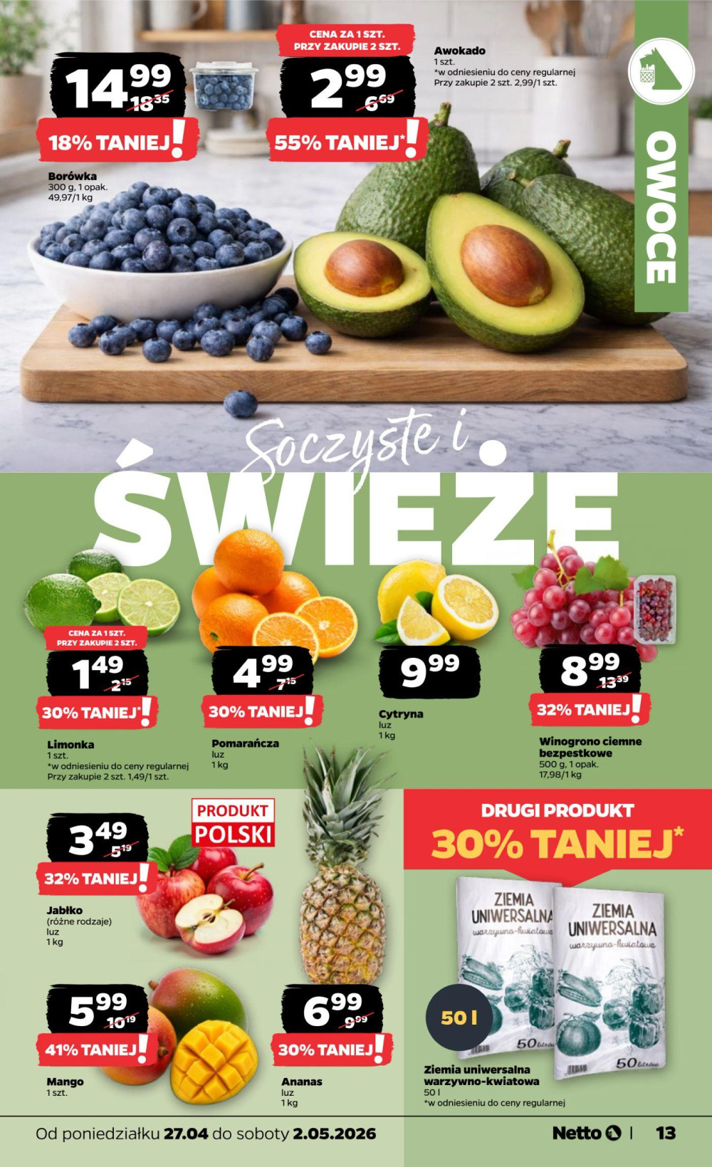 Leták Netto gazetka, Polsko - strana 13