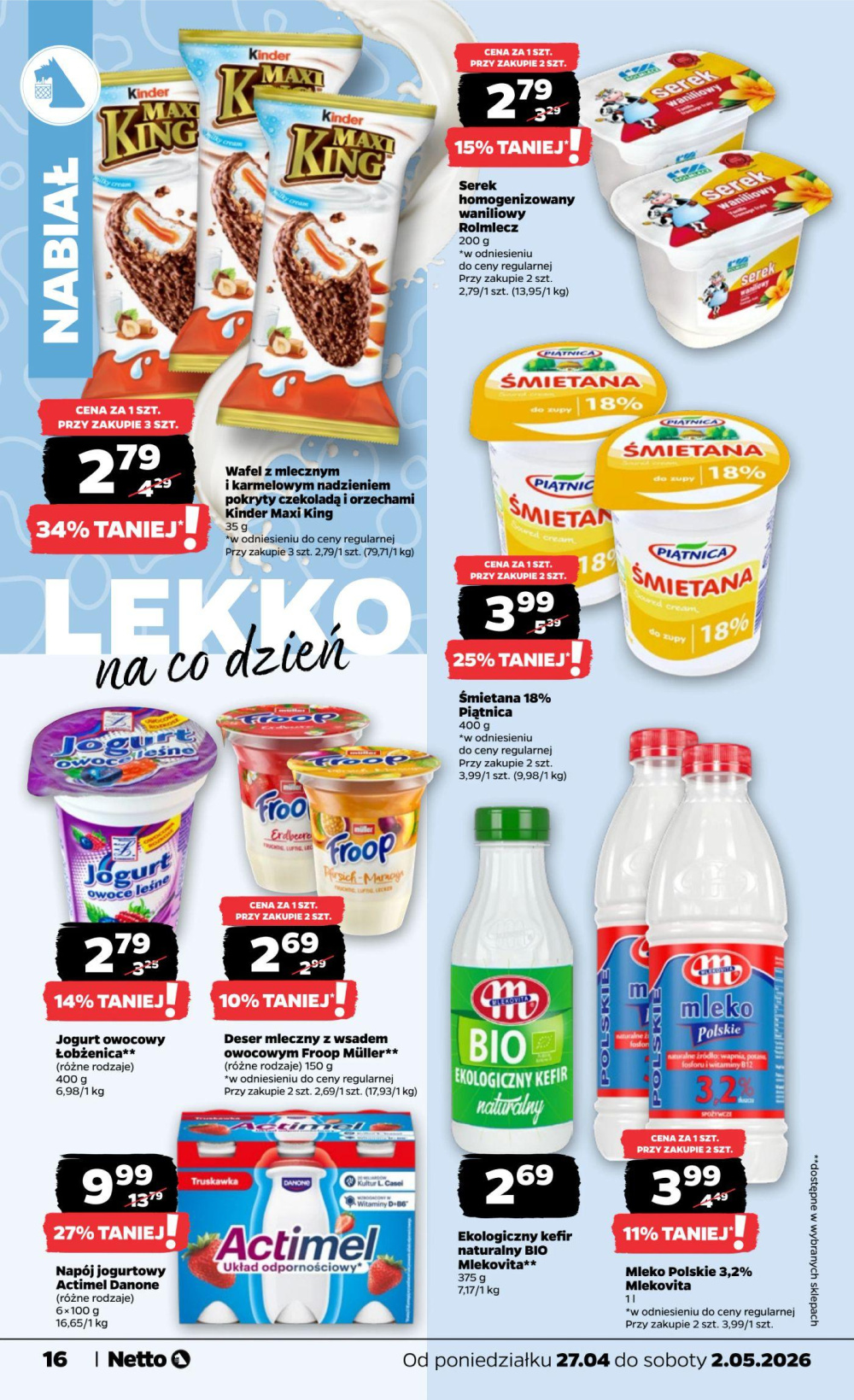Leták Netto gazetka, Polsko - strana 16