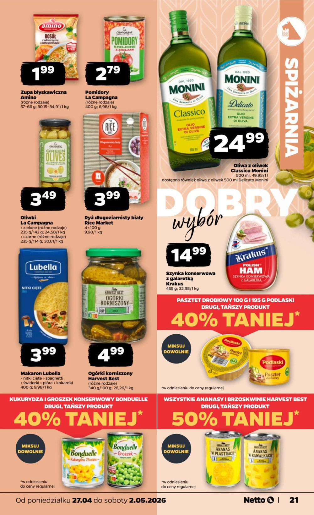 Leták Netto gazetka, Polsko - strana 21