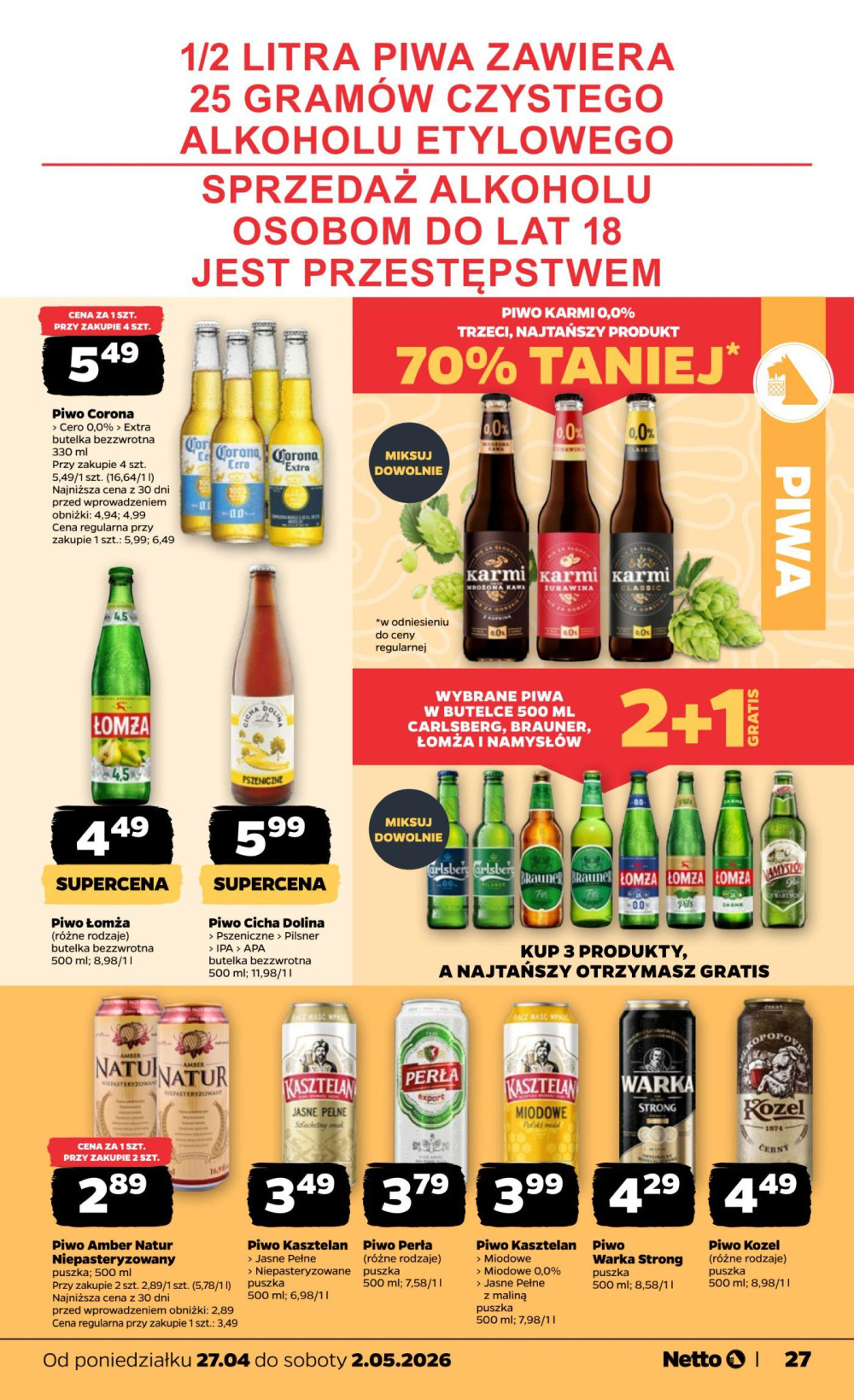 Leták Netto gazetka, Polsko - strana 27