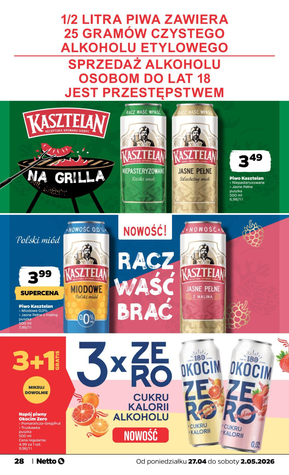 Leták Netto gazetka, Polsko - strana 28