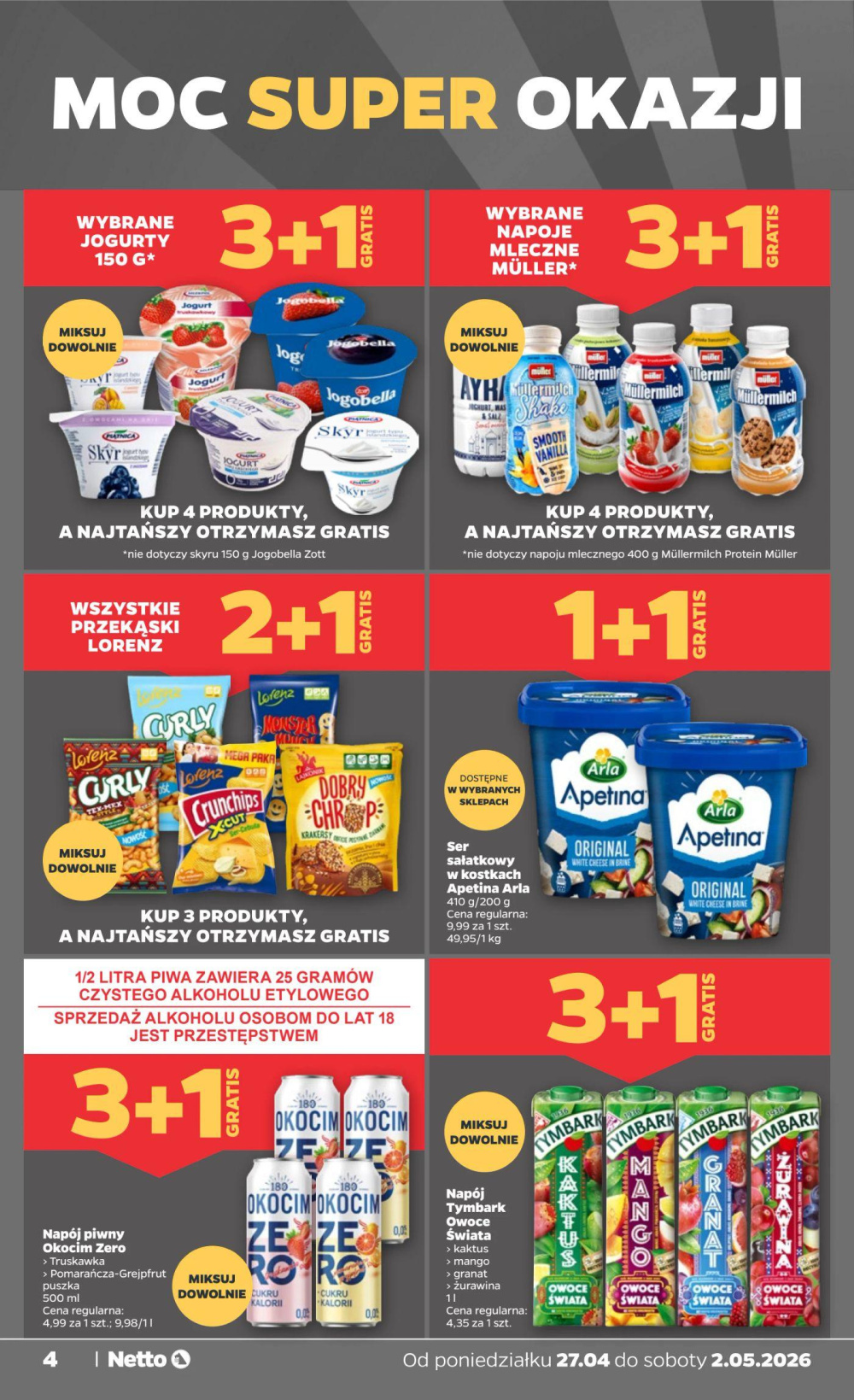Leták Netto gazetka, Polsko - strana 4