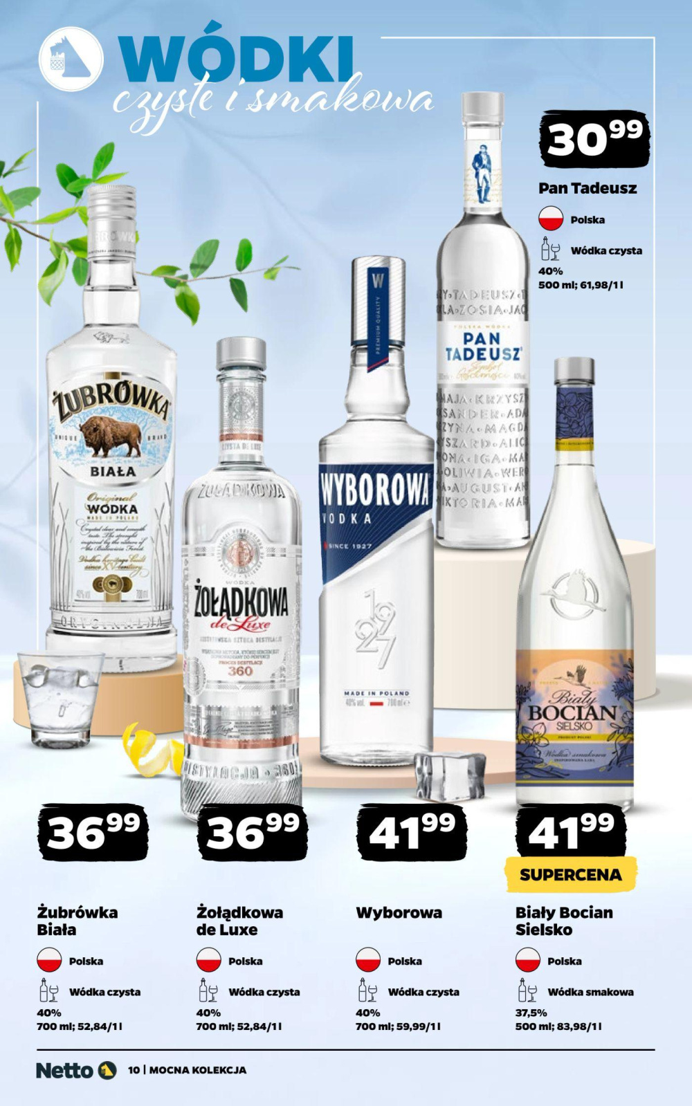 Leták Netto gazetka - Mocne Alkohole, Polsko - strana 10