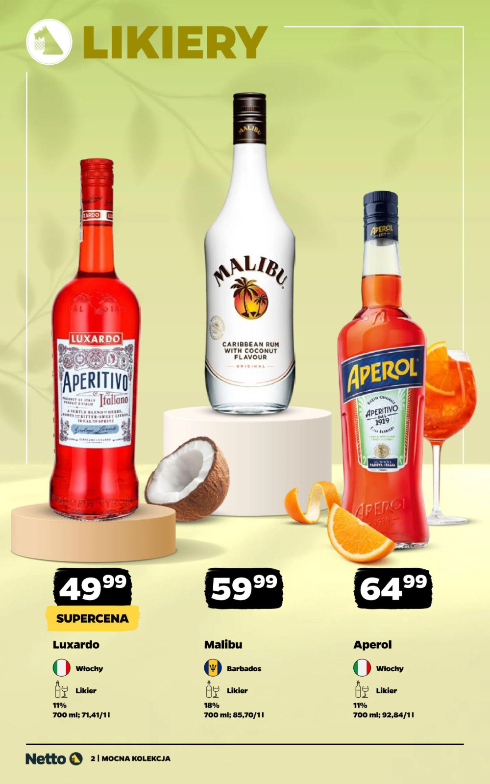 Leták Netto gazetka - Mocne Alkohole, Polsko - strana 2