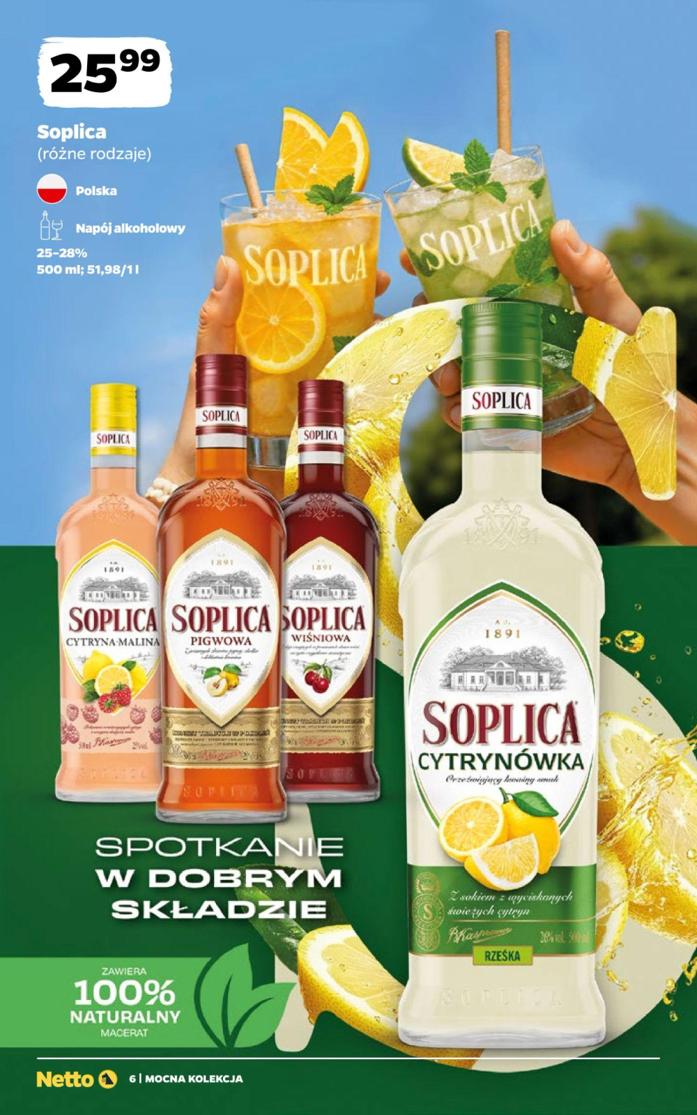 Leták Netto gazetka - Mocne Alkohole, Polsko - strana 6