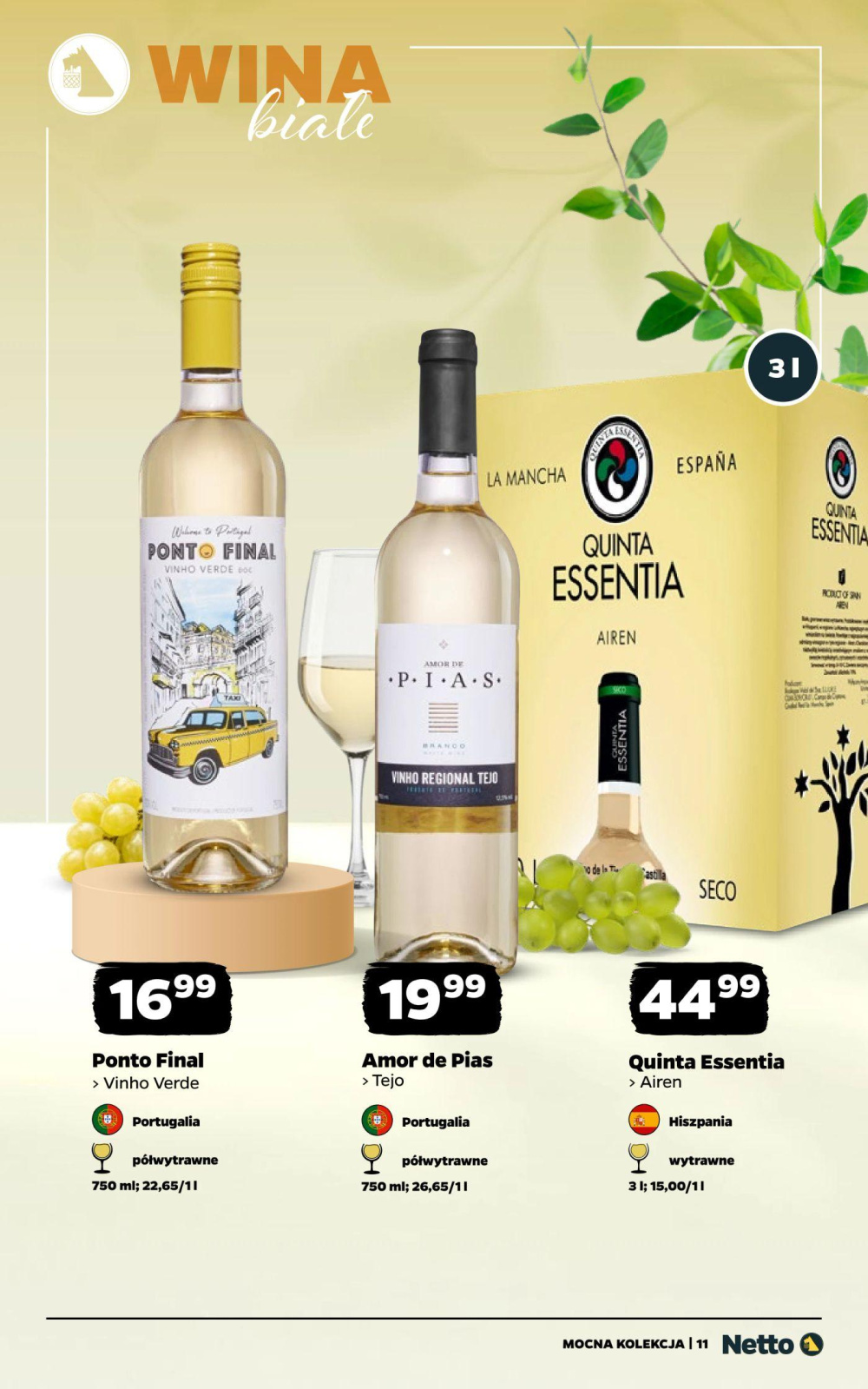 Leták Netto gazetka - Wina, Polsko - strana 11
