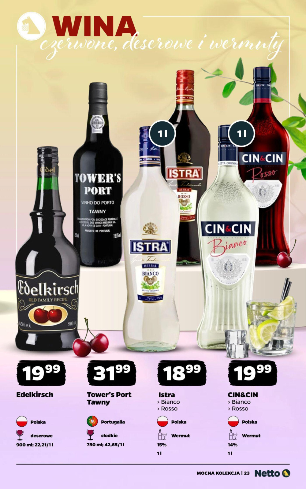 Leták Netto gazetka - Wina, Polsko - strana 23