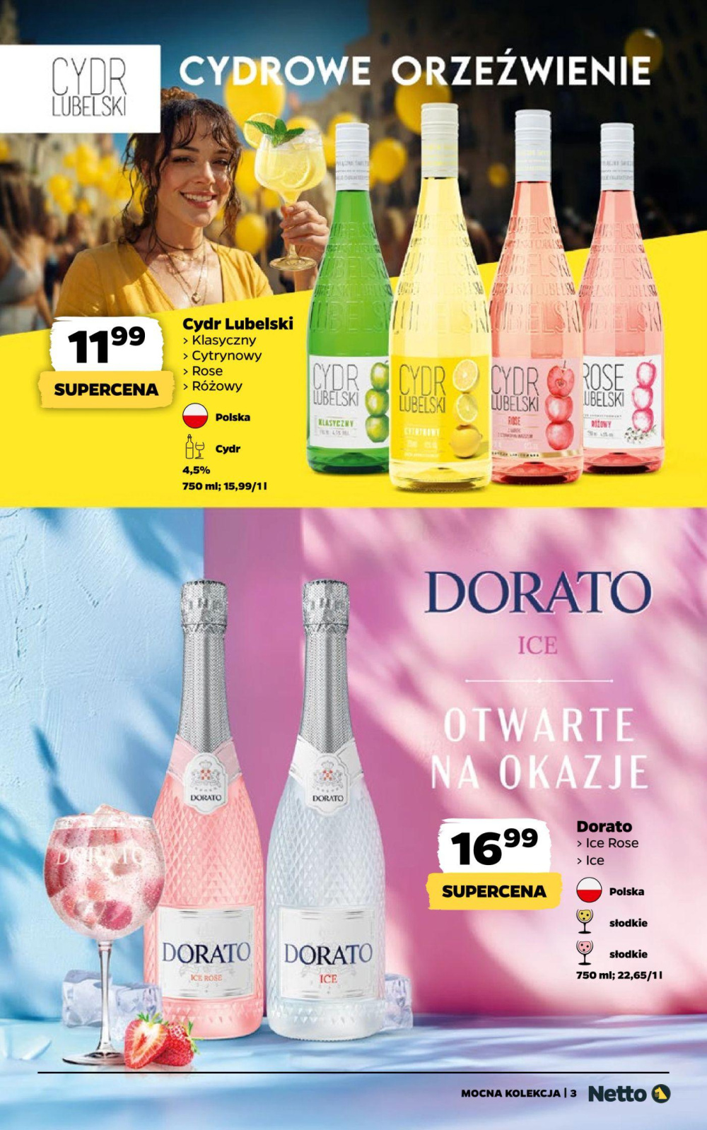 Leták Netto gazetka - Wina, Polsko - strana 3