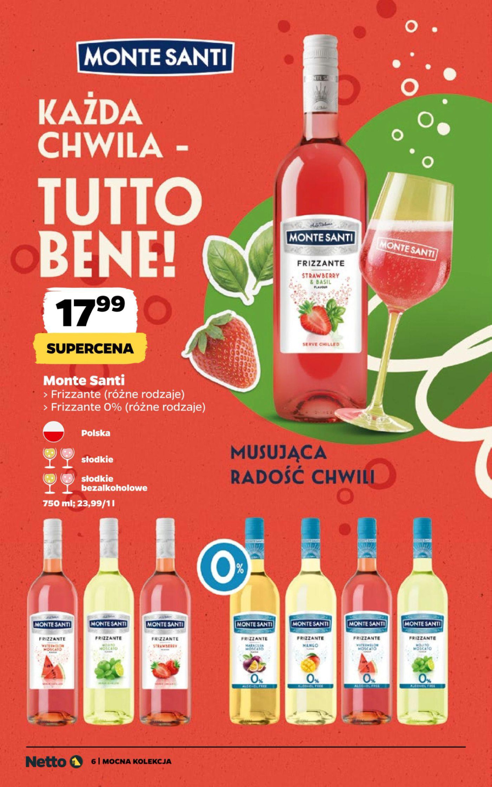 Leták Netto gazetka - Wina, Polsko - strana 6