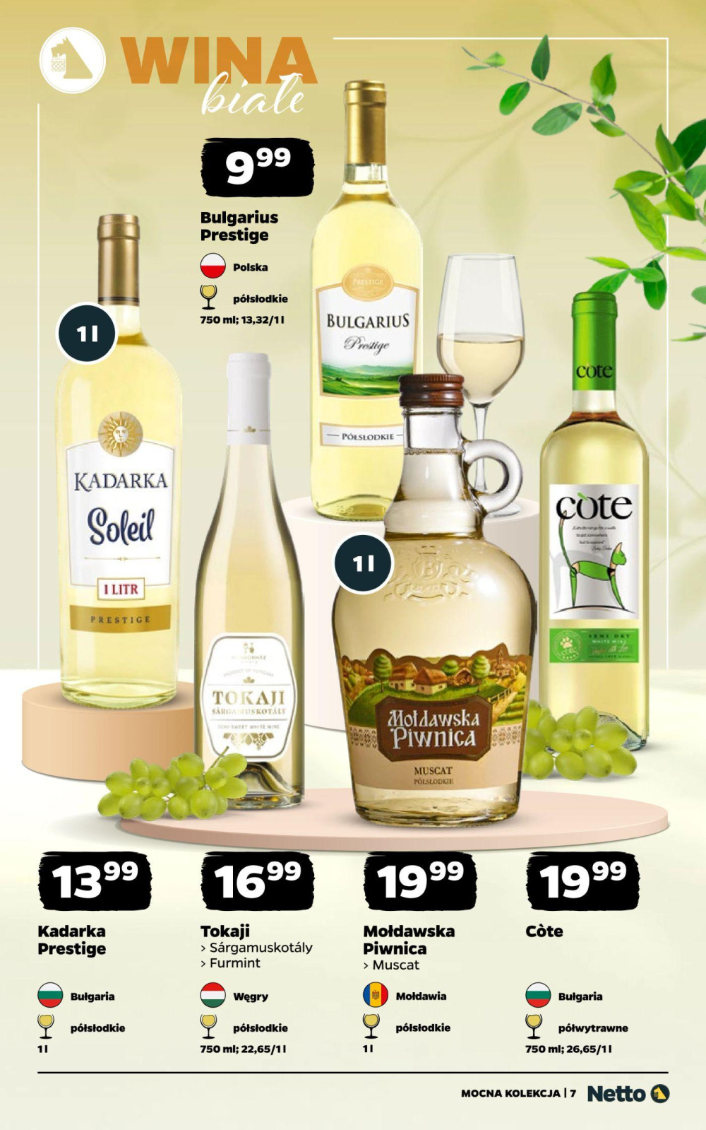 Leták Netto gazetka - Wina, Polsko - strana 7